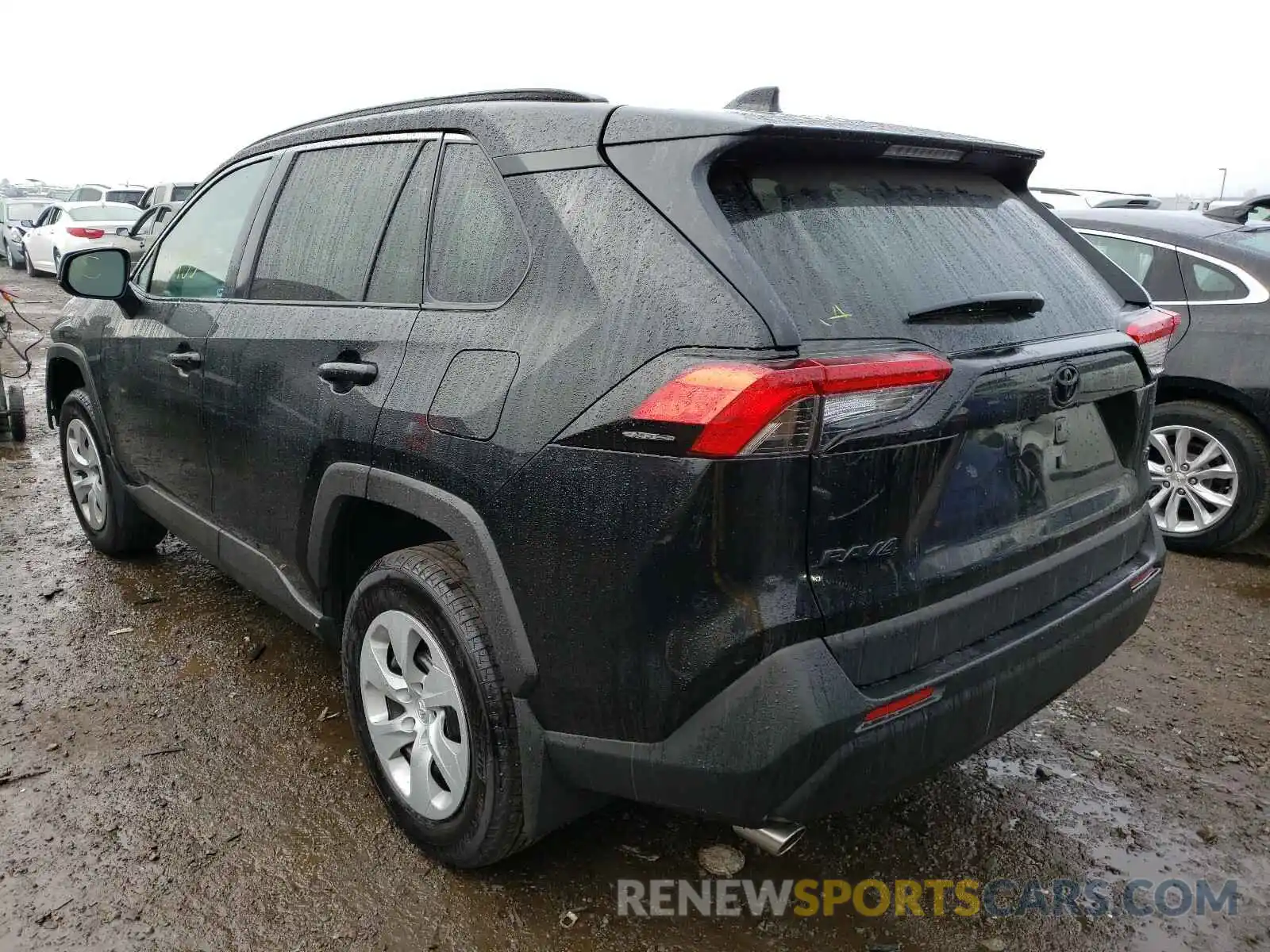 3 Photograph of a damaged car 2T3H1RFV4LW078739 TOYOTA RAV4 2020