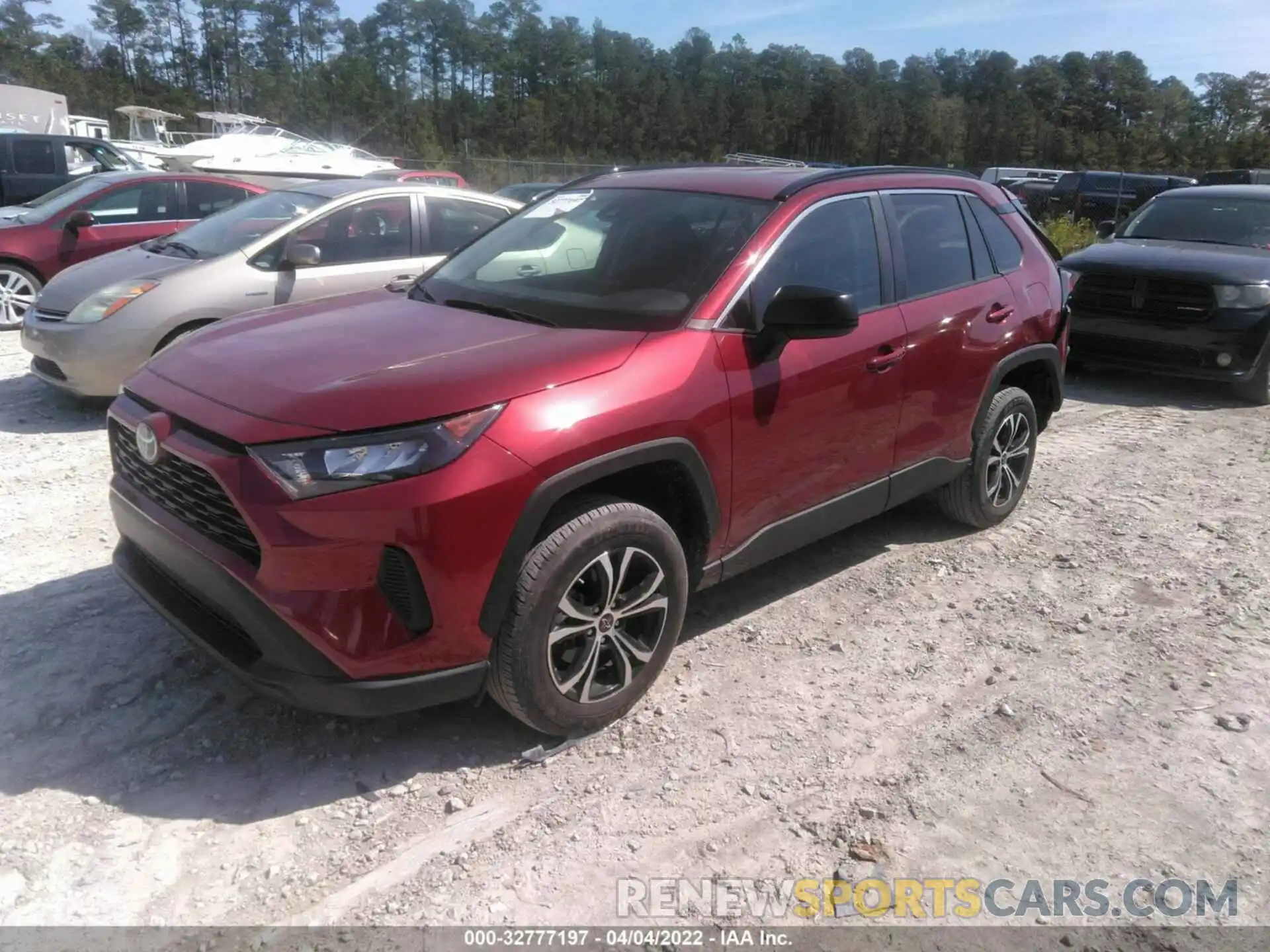 2 Photograph of a damaged car 2T3H1RFV4LW090292 TOYOTA RAV4 2020