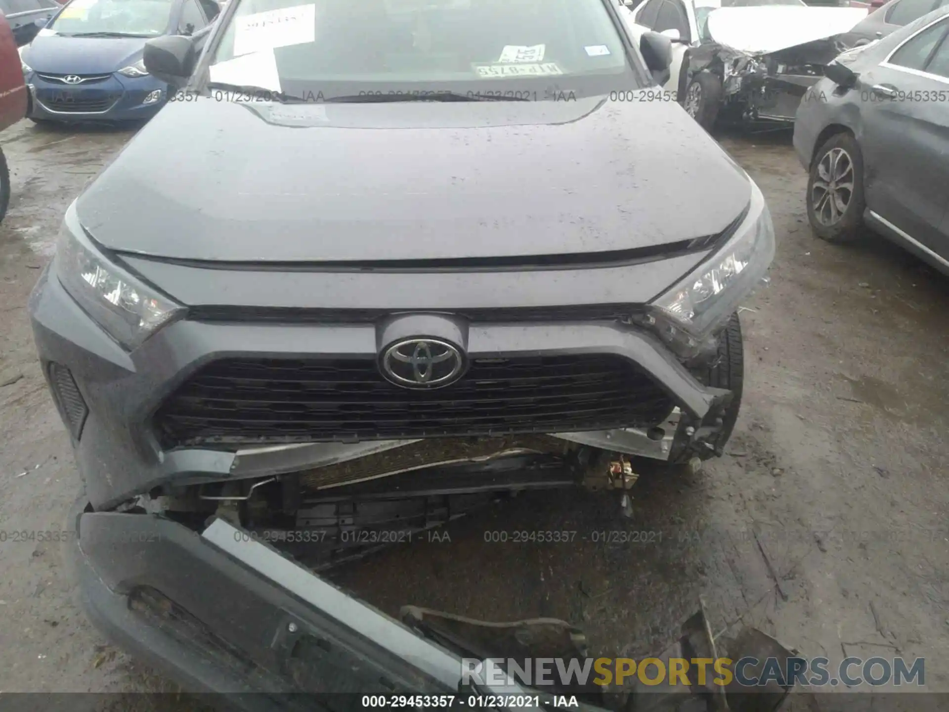 6 Фотография поврежденного автомобиля 2T3H1RFV5LC036601 TOYOTA RAV4 2020