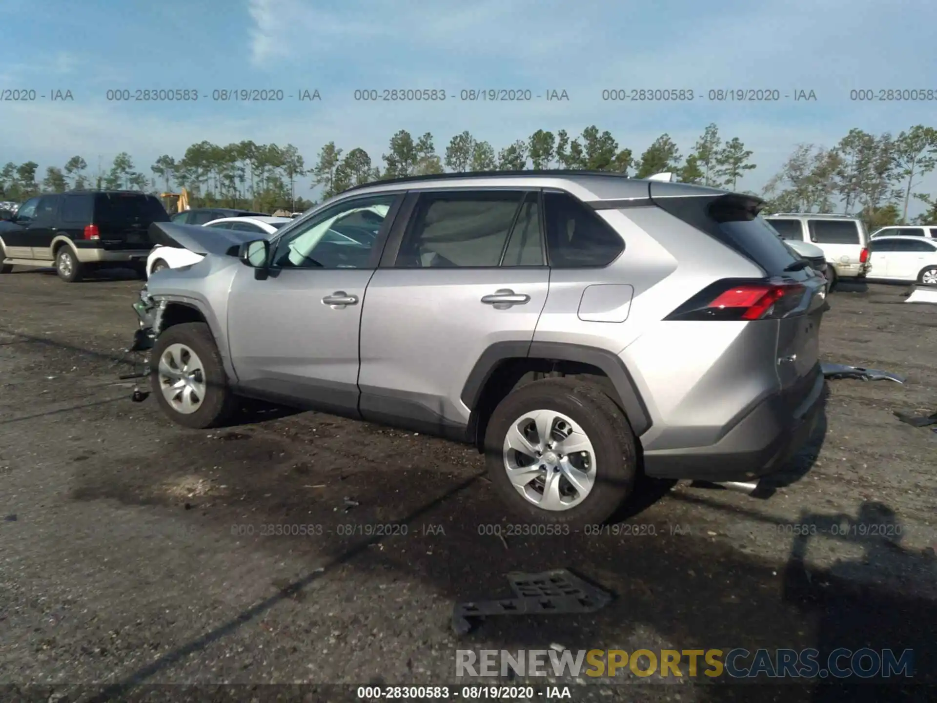 3 Фотография поврежденного автомобиля 2T3H1RFV5LC038218 TOYOTA RAV4 2020