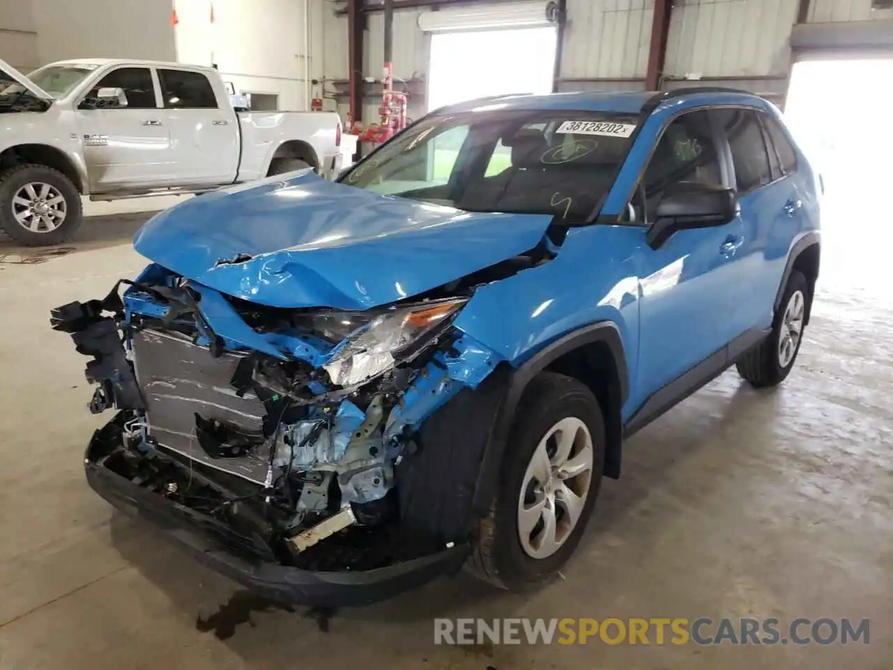 2 Photograph of a damaged car 2T3H1RFV5LC053978 TOYOTA RAV4 2020