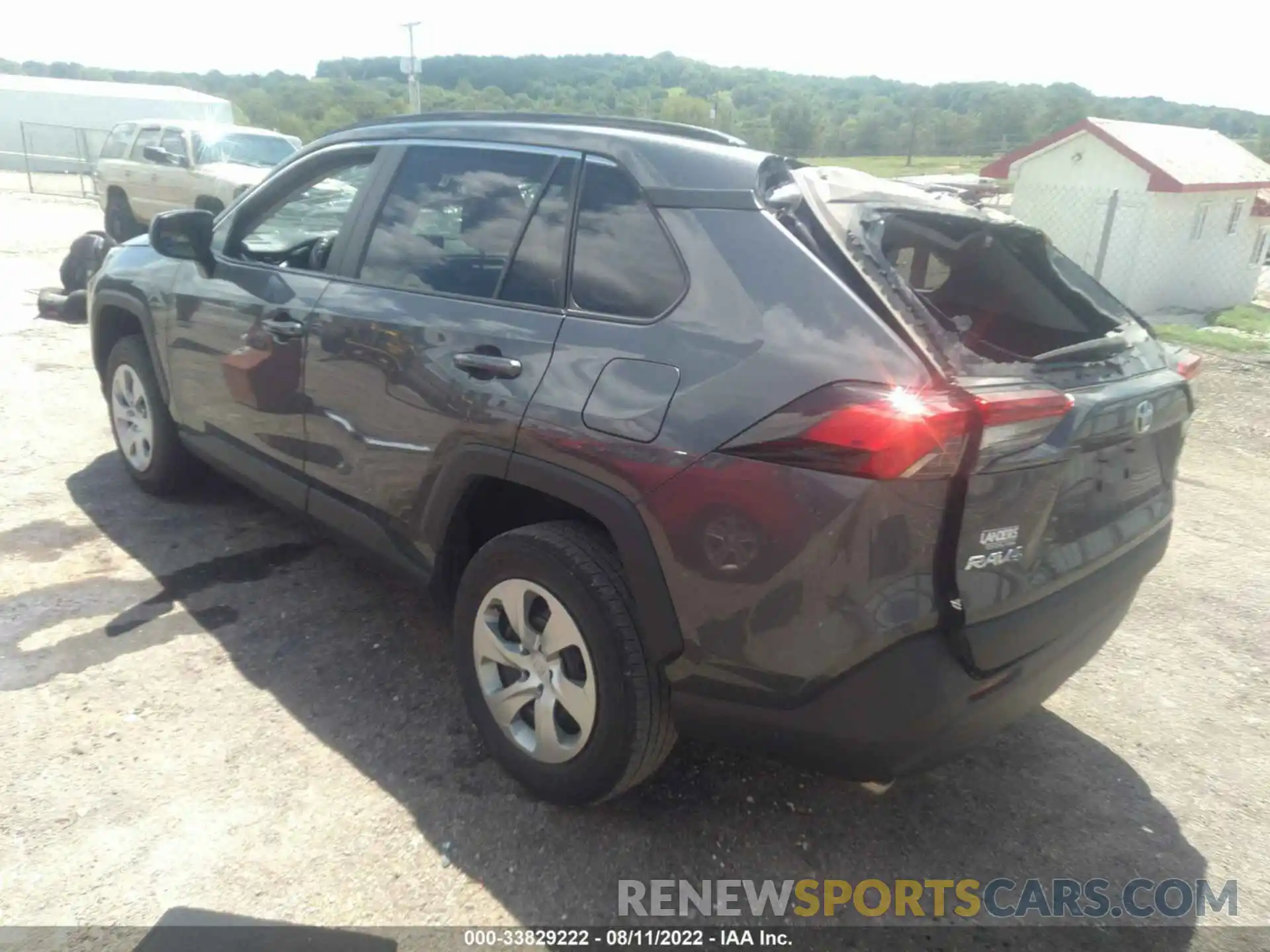 3 Photograph of a damaged car 2T3H1RFV5LC056833 TOYOTA RAV4 2020