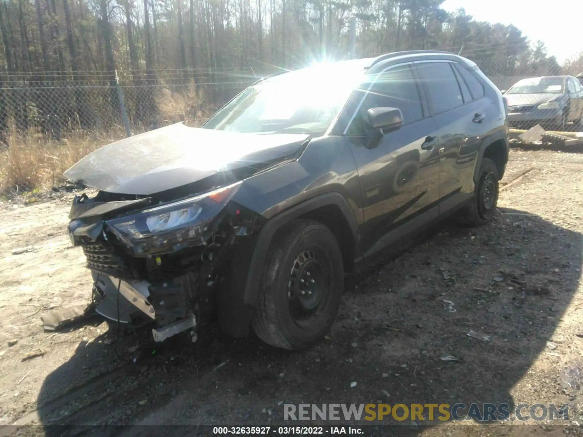 2 Photograph of a damaged car 2T3H1RFV5LC057402 TOYOTA RAV4 2020