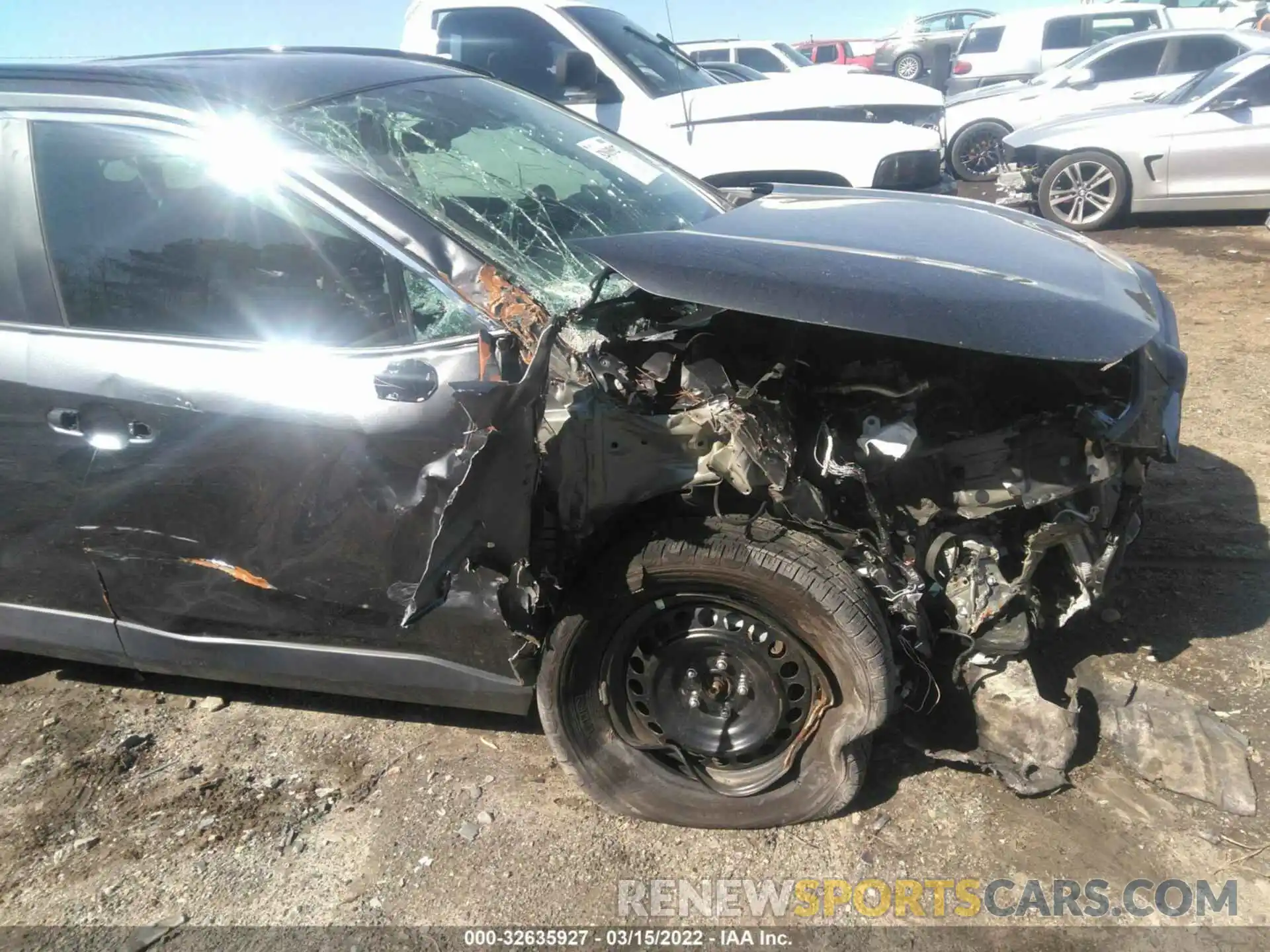 6 Photograph of a damaged car 2T3H1RFV5LC057402 TOYOTA RAV4 2020