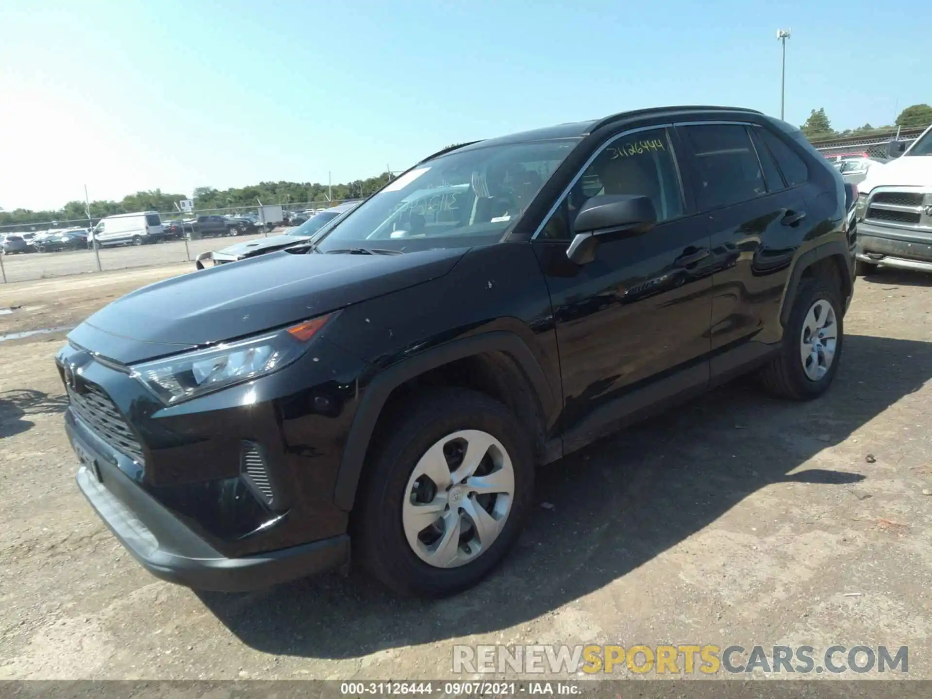 2 Photograph of a damaged car 2T3H1RFV5LC057674 TOYOTA RAV4 2020