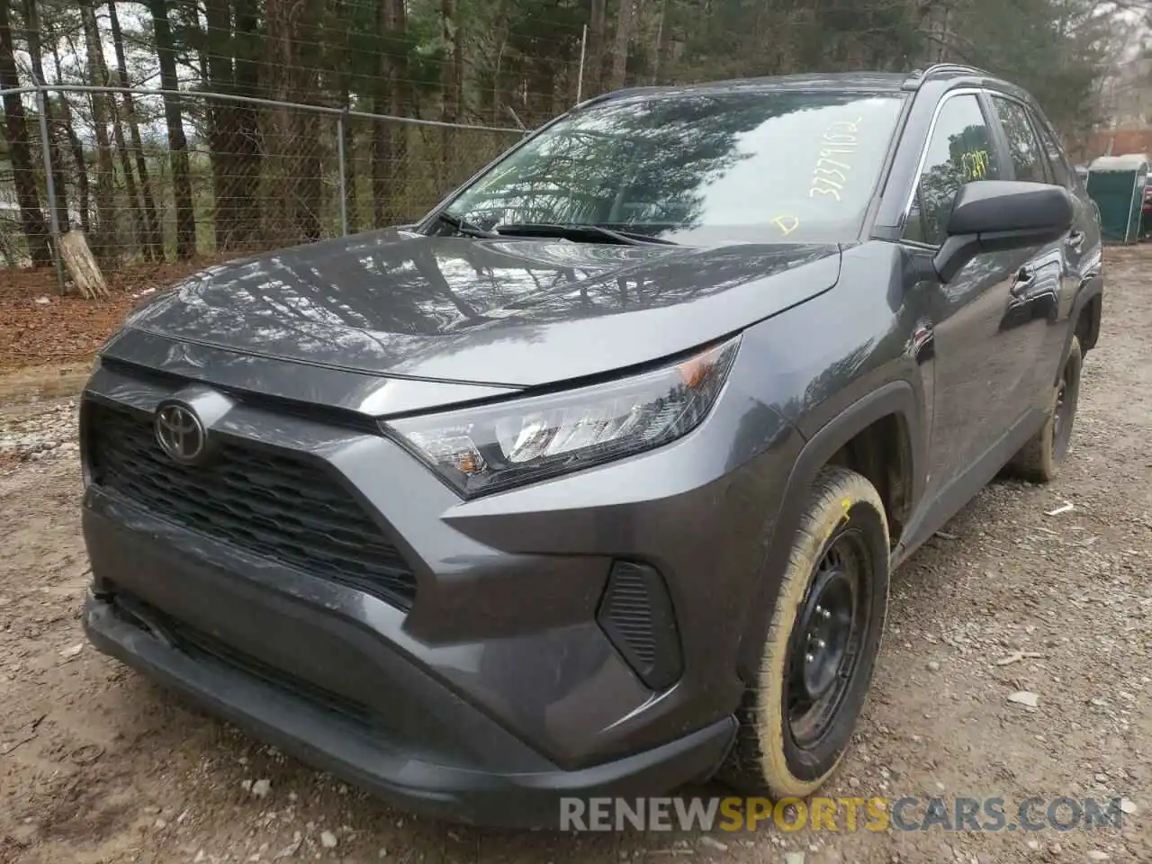 2 Photograph of a damaged car 2T3H1RFV5LC061966 TOYOTA RAV4 2020