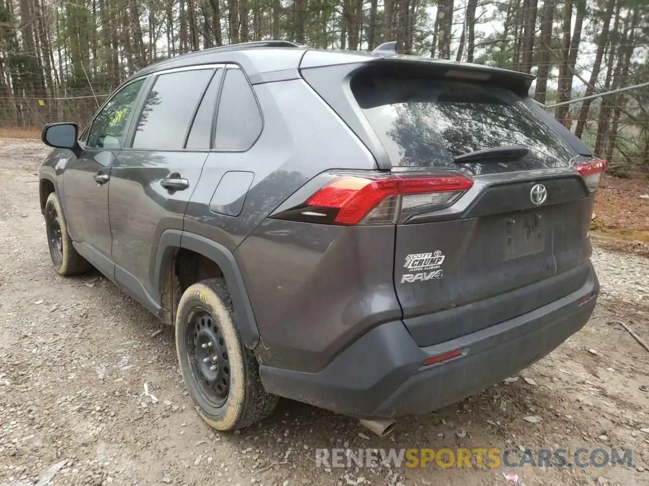 3 Photograph of a damaged car 2T3H1RFV5LC061966 TOYOTA RAV4 2020