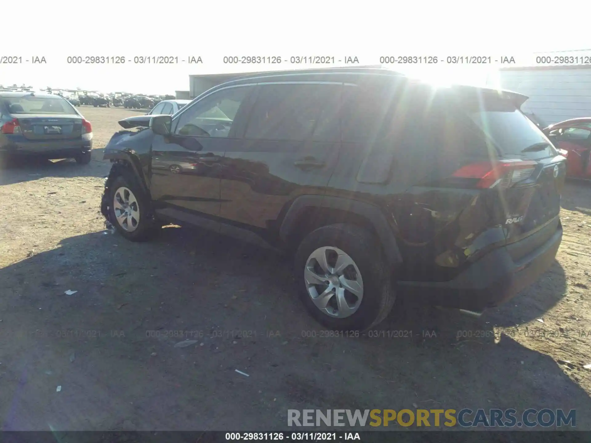 3 Photograph of a damaged car 2T3H1RFV5LC063121 TOYOTA RAV4 2020