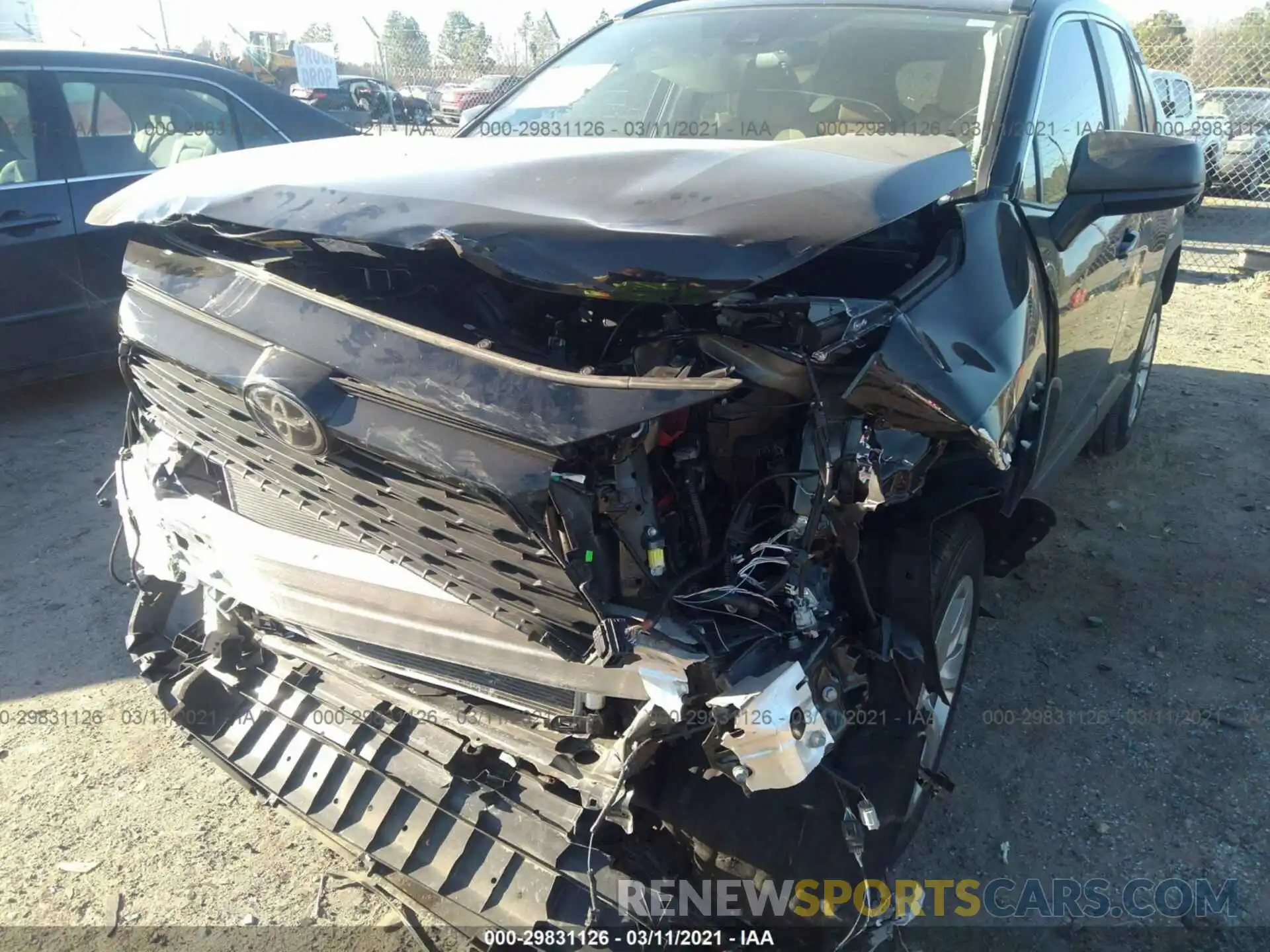 6 Photograph of a damaged car 2T3H1RFV5LC063121 TOYOTA RAV4 2020