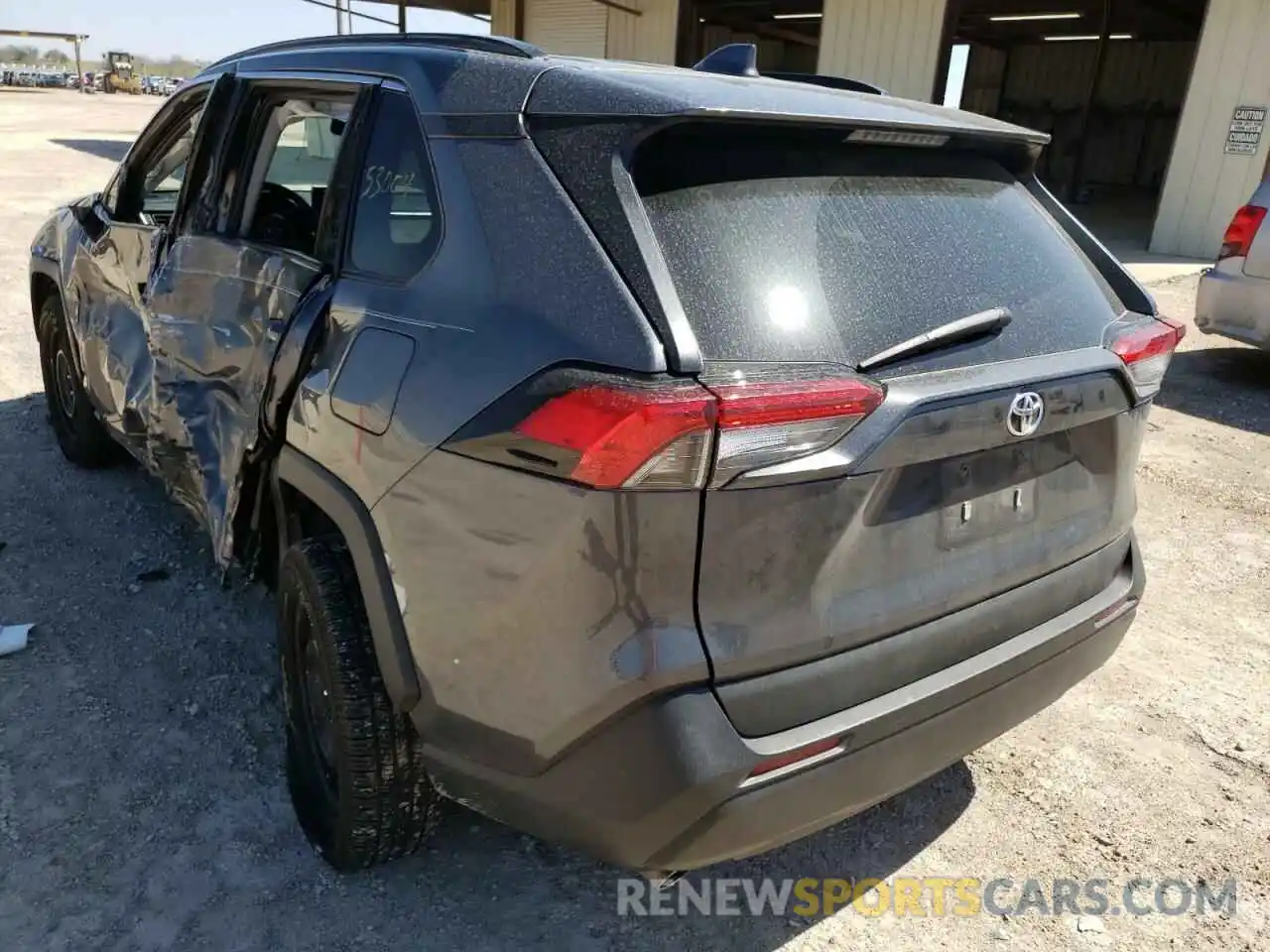 3 Photograph of a damaged car 2T3H1RFV5LC067038 TOYOTA RAV4 2020