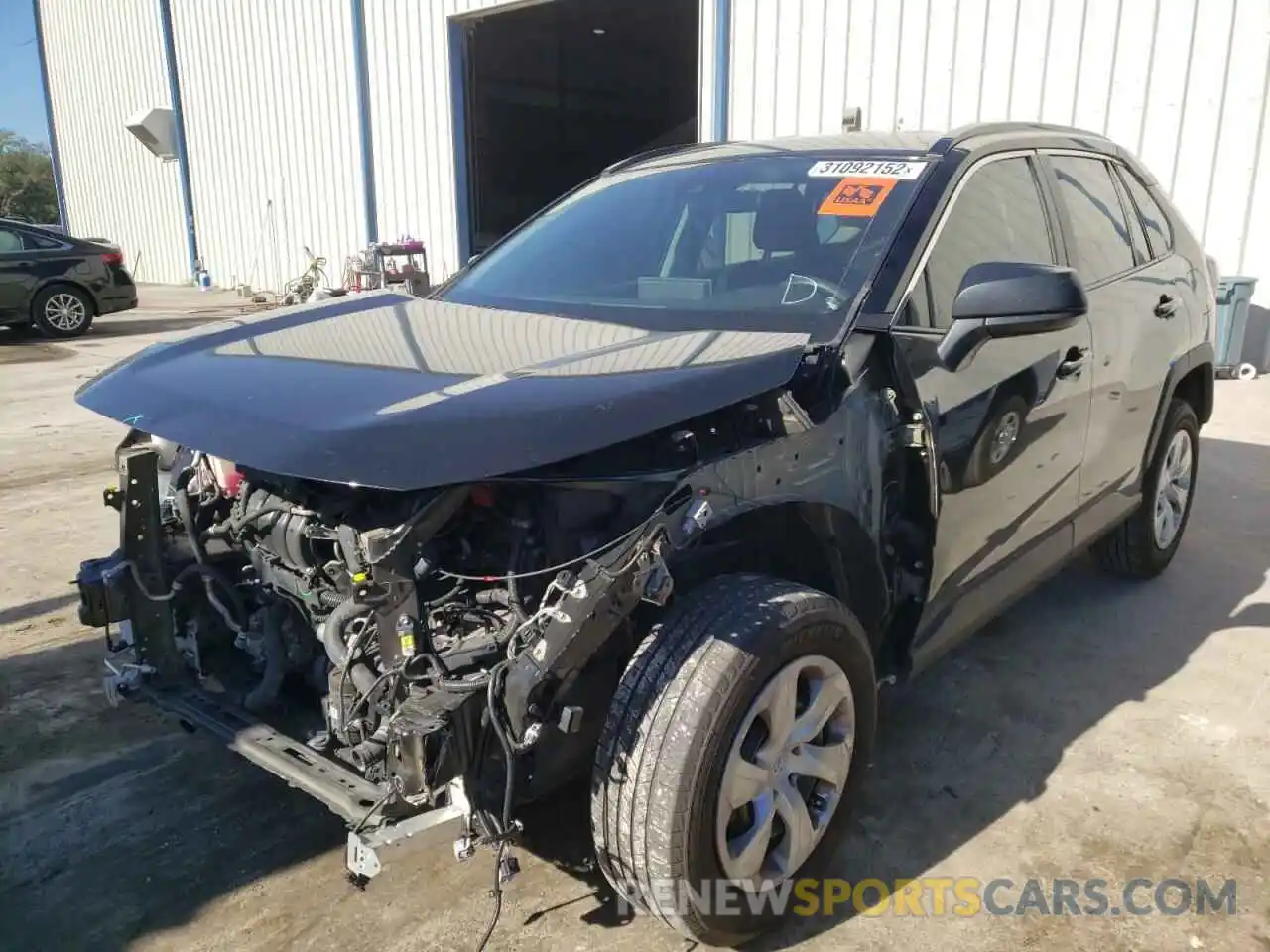 2 Photograph of a damaged car 2T3H1RFV5LC076211 TOYOTA RAV4 2020