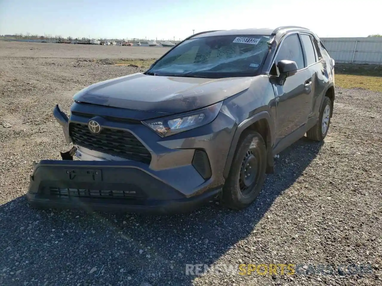 2 Photograph of a damaged car 2T3H1RFV5LW076188 TOYOTA RAV4 2020