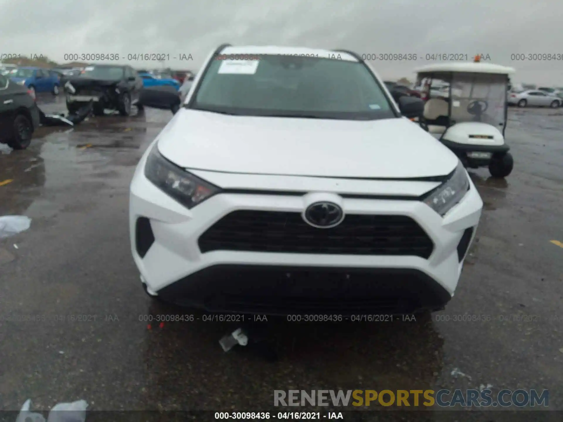 6 Фотография поврежденного автомобиля 2T3H1RFV5LW080547 TOYOTA RAV4 2020