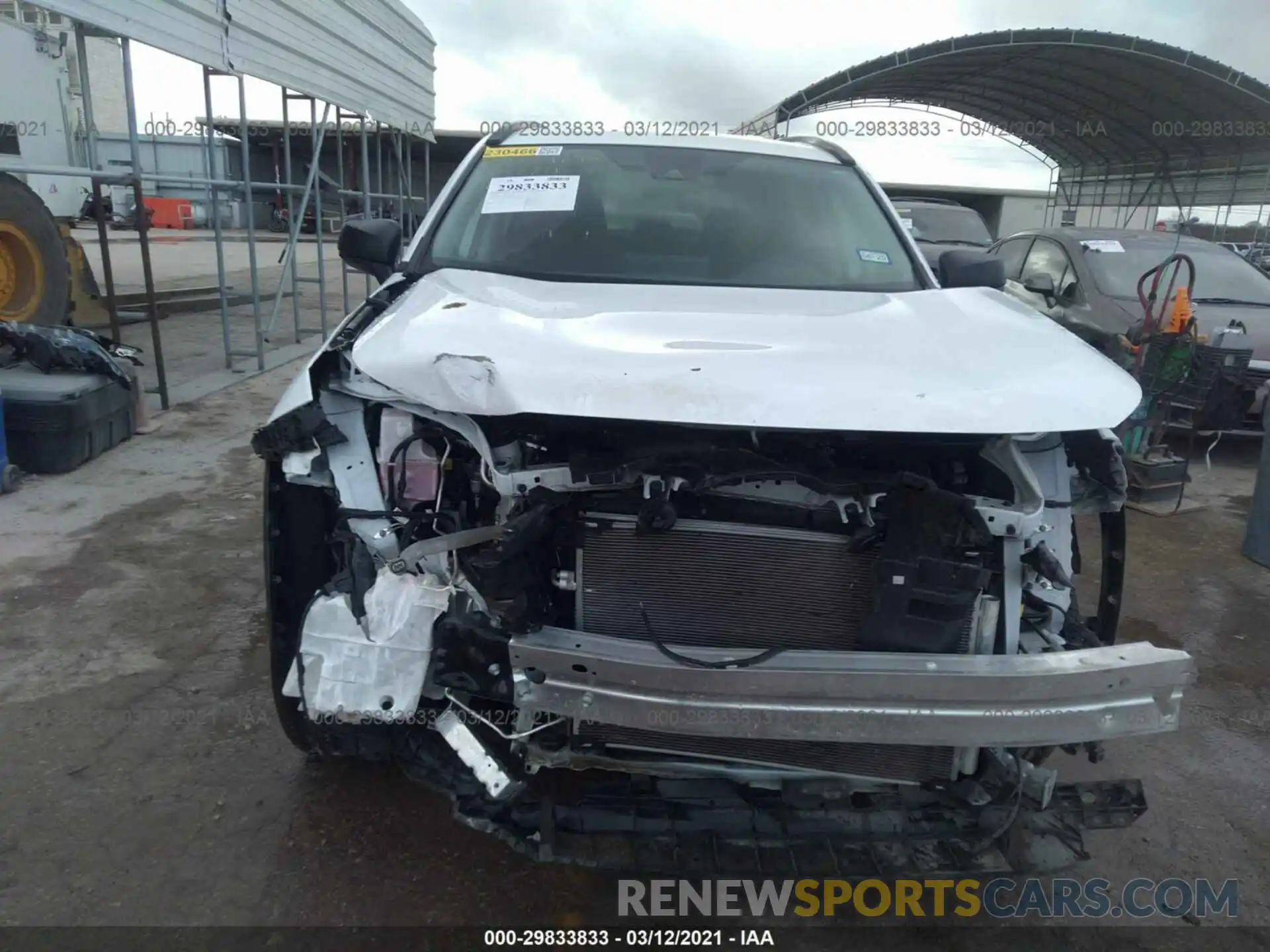 6 Photograph of a damaged car 2T3H1RFV5LW083626 TOYOTA RAV4 2020