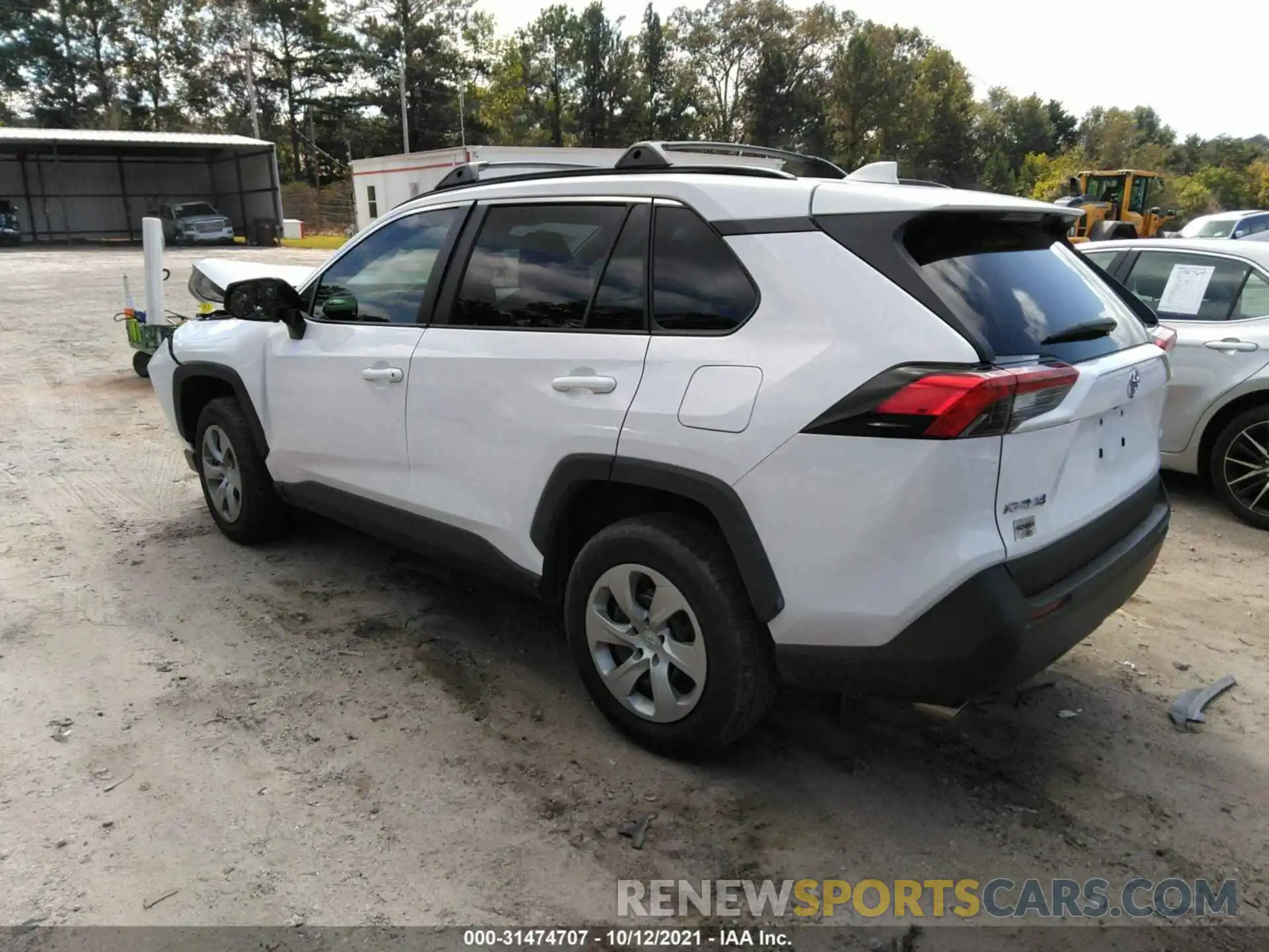 3 Photograph of a damaged car 2T3H1RFV5LW089538 TOYOTA RAV4 2020