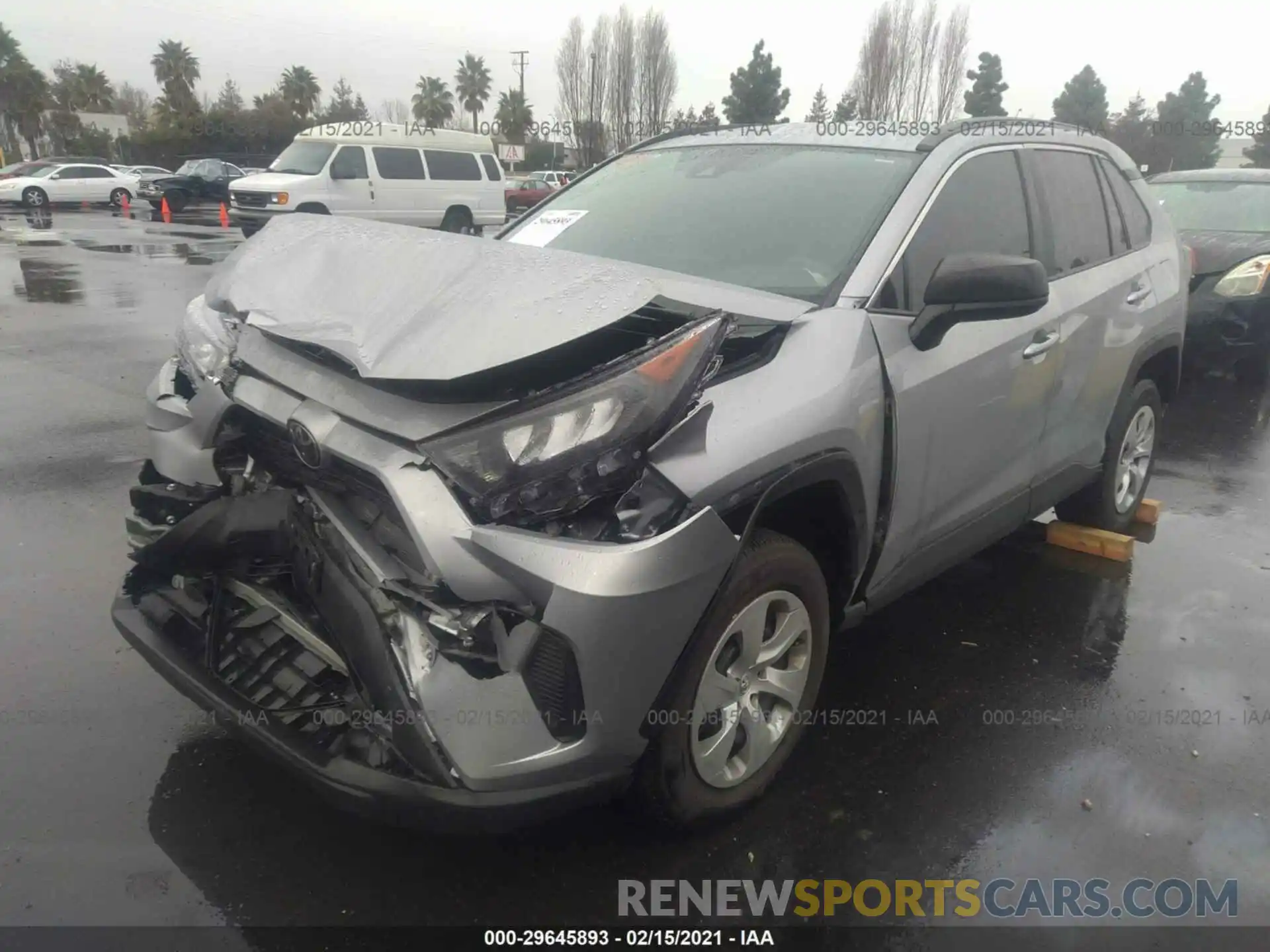 2 Photograph of a damaged car 2T3H1RFV5LW099891 TOYOTA RAV4 2020