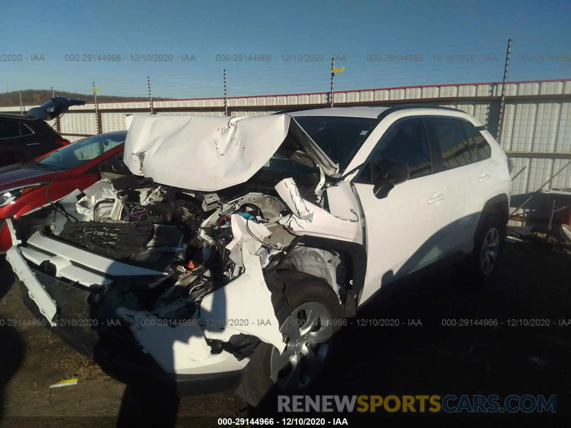 2 Photograph of a damaged car 2T3H1RFV6LC036994 TOYOTA RAV4 2020