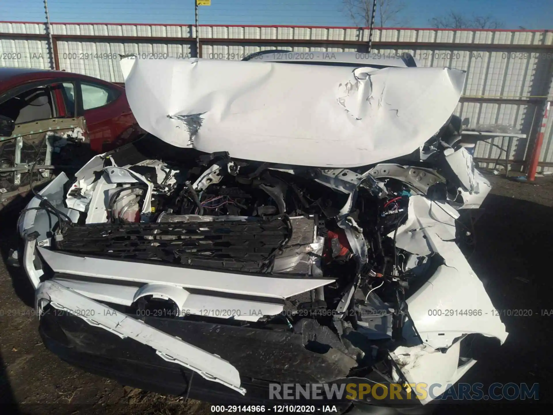 6 Photograph of a damaged car 2T3H1RFV6LC036994 TOYOTA RAV4 2020