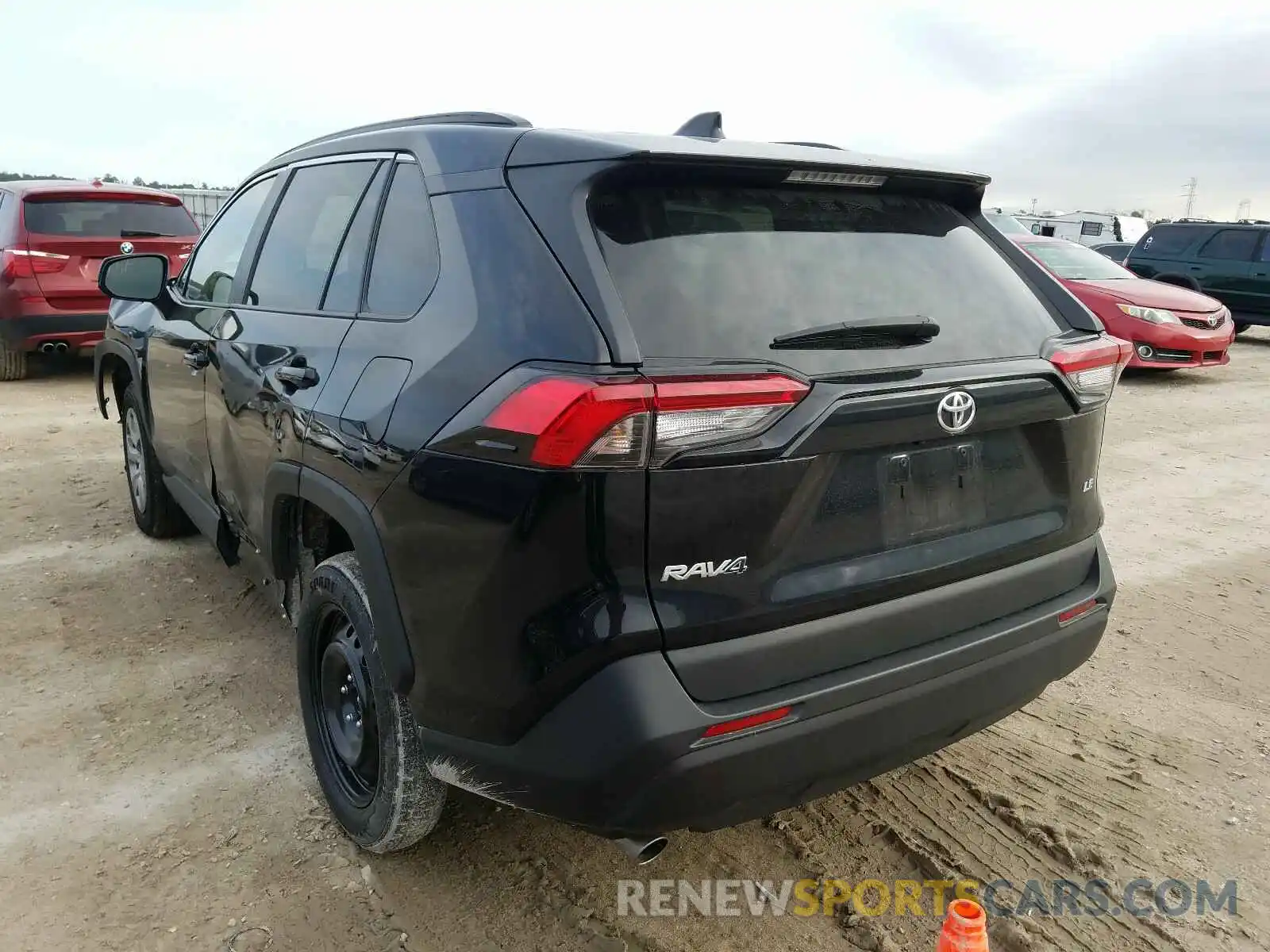 3 Photograph of a damaged car 2T3H1RFV6LC043623 TOYOTA RAV4 2020