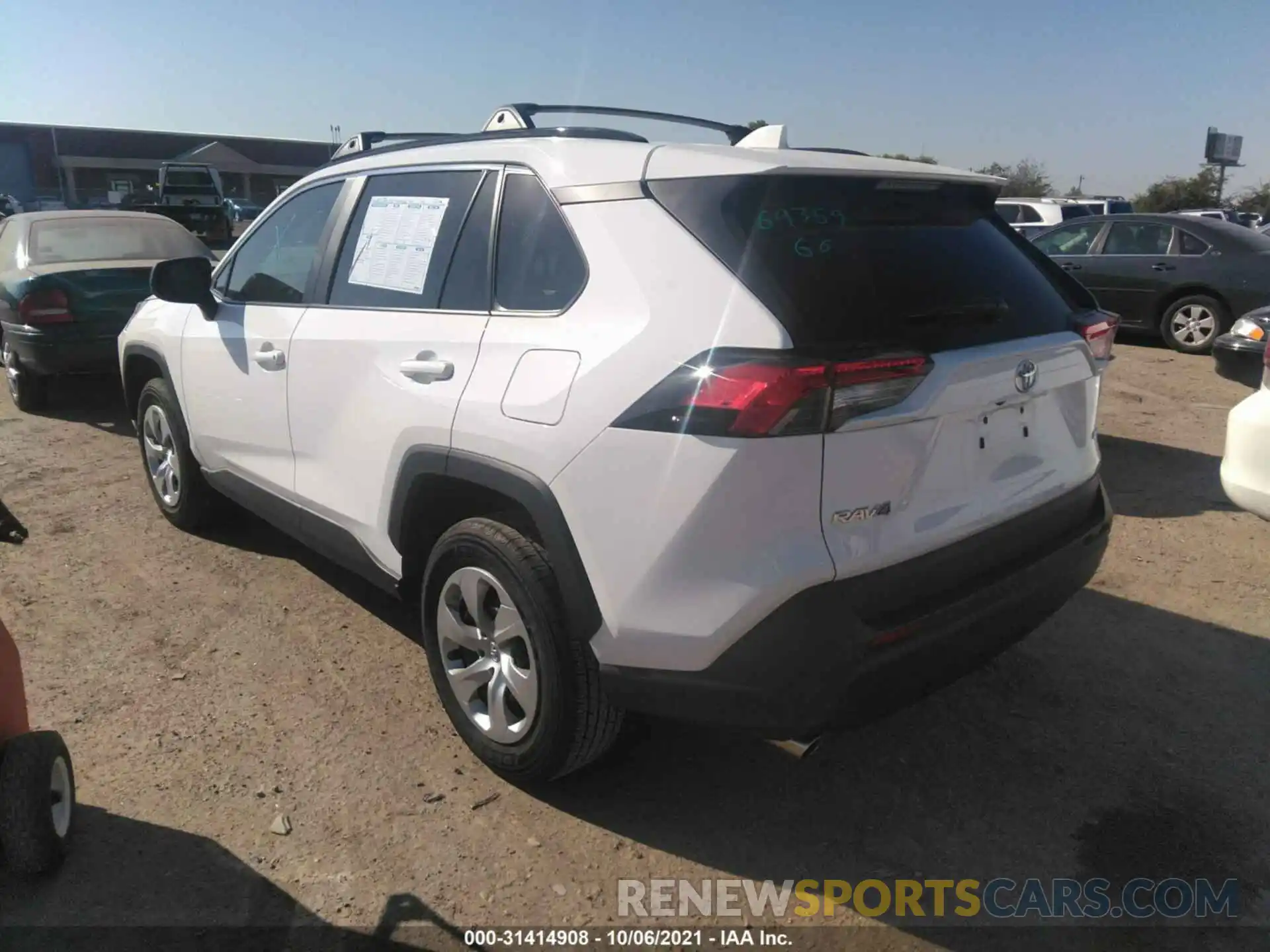 3 Photograph of a damaged car 2T3H1RFV6LC048241 TOYOTA RAV4 2020