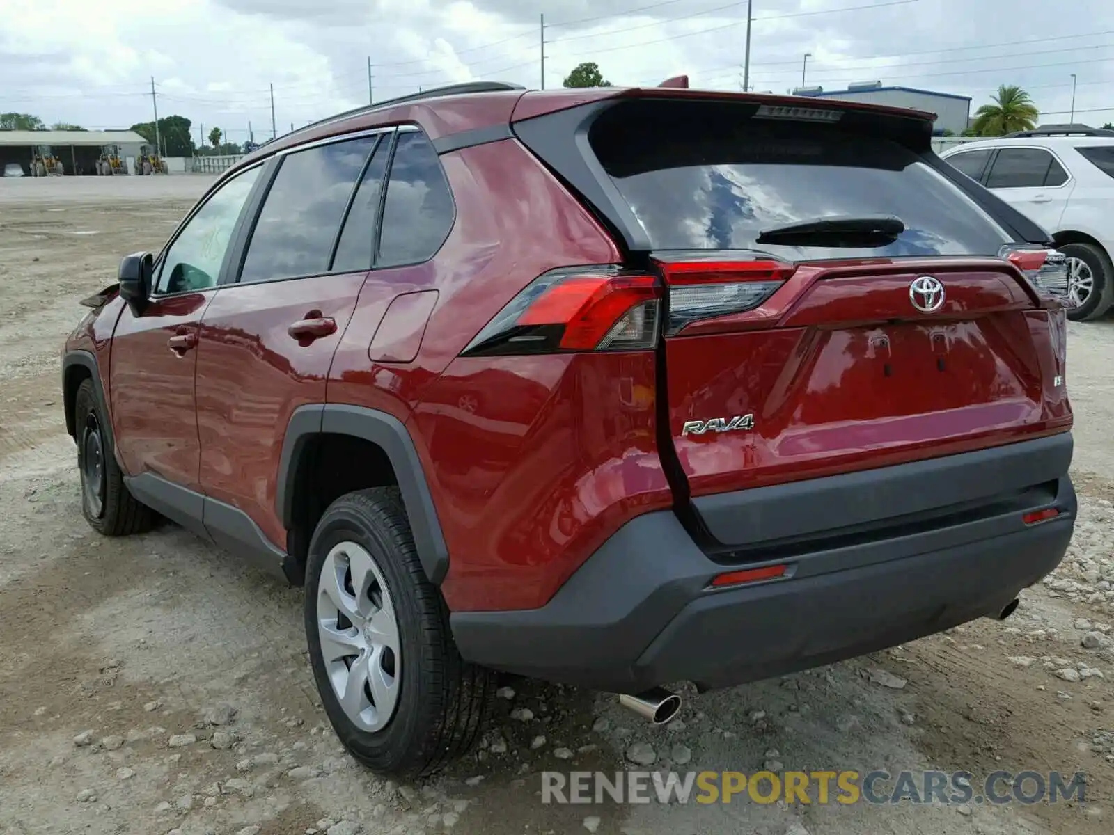 3 Photograph of a damaged car 2T3H1RFV6LC049101 TOYOTA RAV4 2020