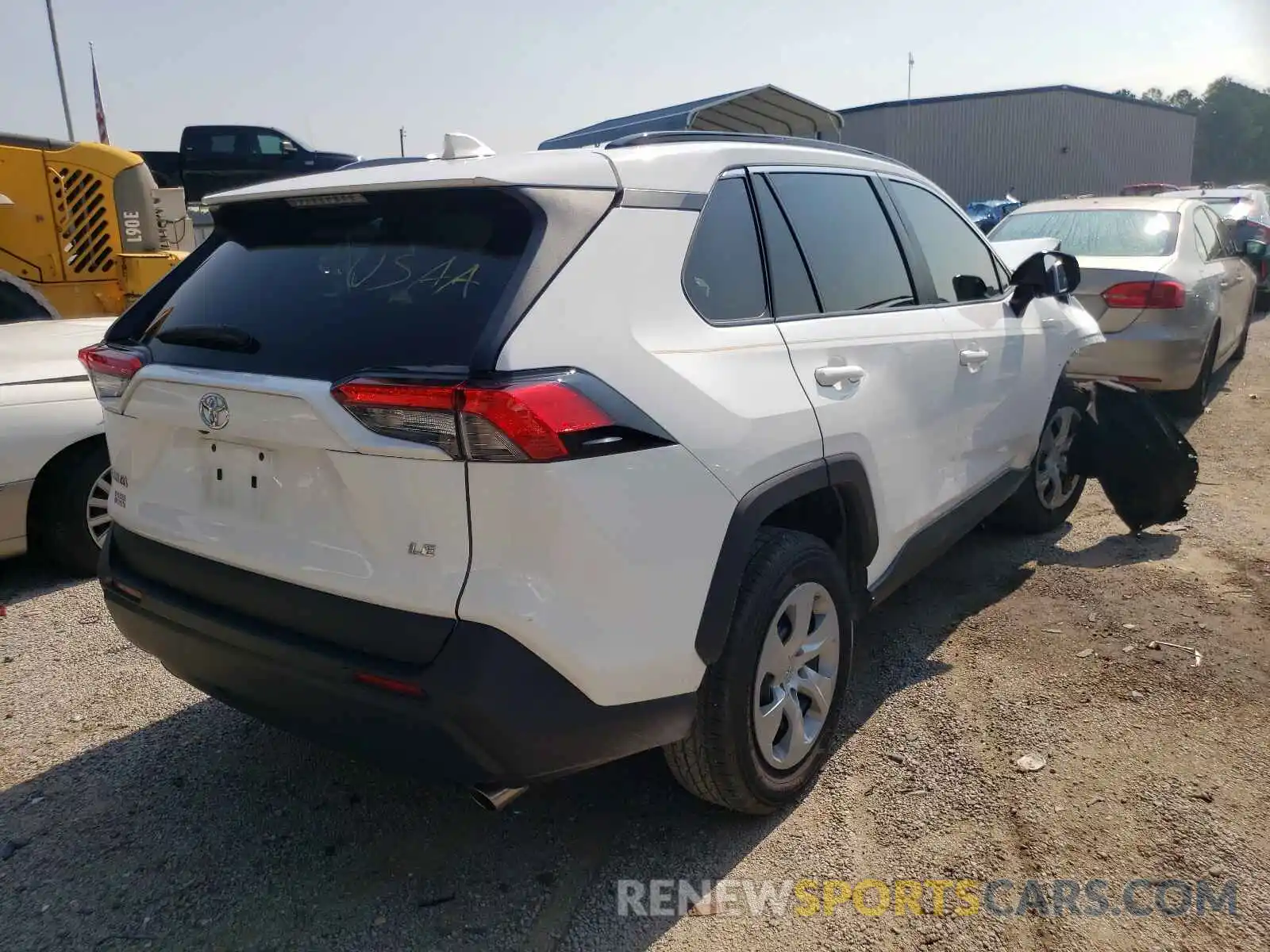 4 Фотография поврежденного автомобиля 2T3H1RFV6LC050622 TOYOTA RAV4 2020