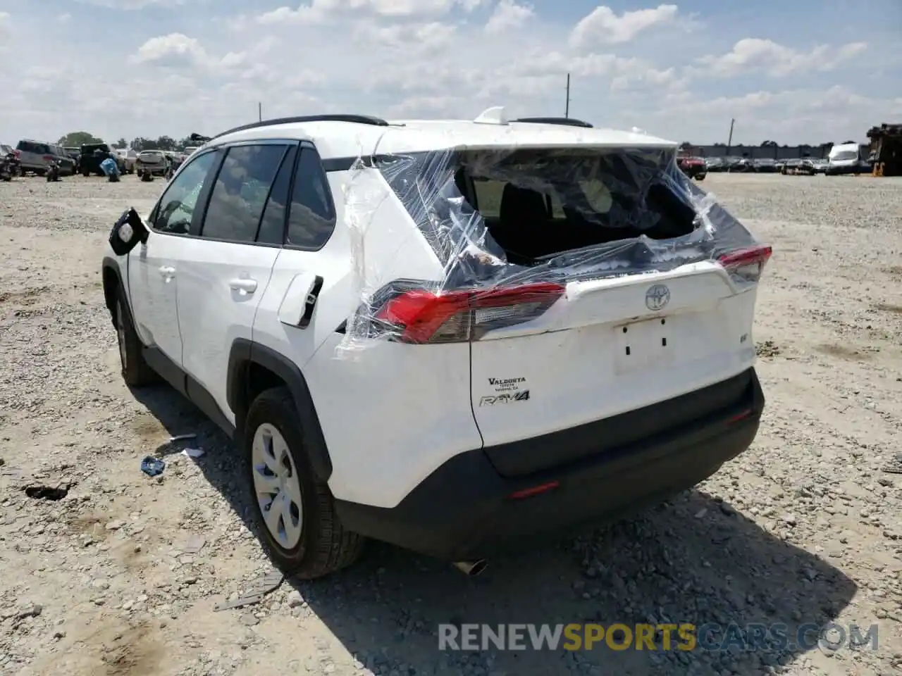 3 Photograph of a damaged car 2T3H1RFV6LC056789 TOYOTA RAV4 2020