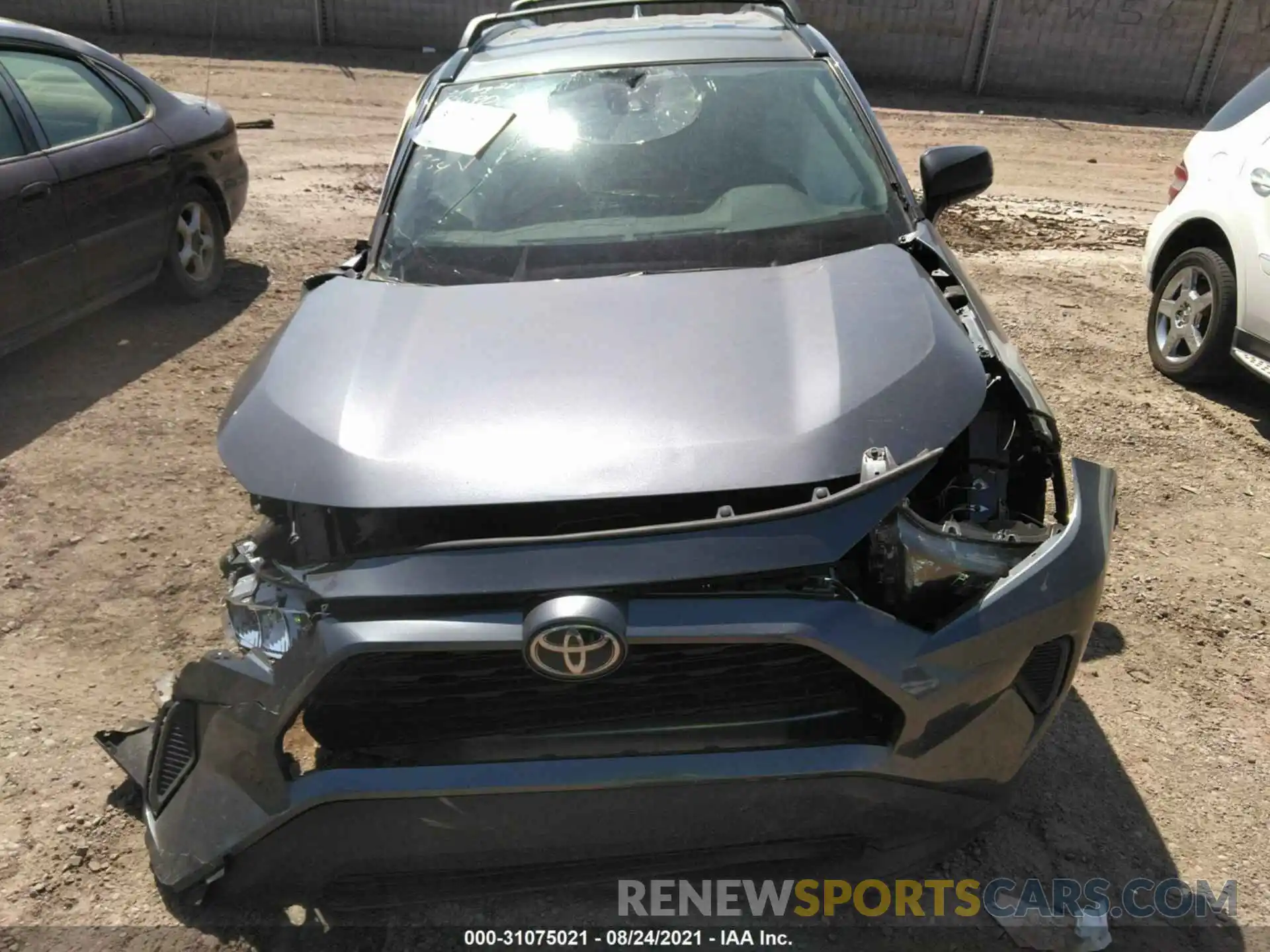 6 Photograph of a damaged car 2T3H1RFV6LC071275 TOYOTA RAV4 2020