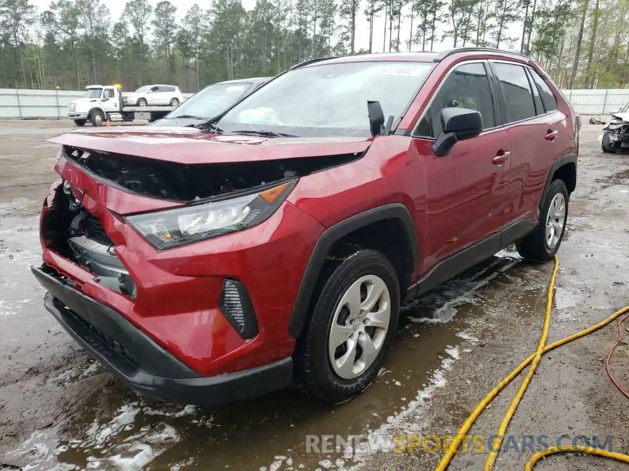 2 Фотография поврежденного автомобиля 2T3H1RFV6LC072698 TOYOTA RAV4 2020