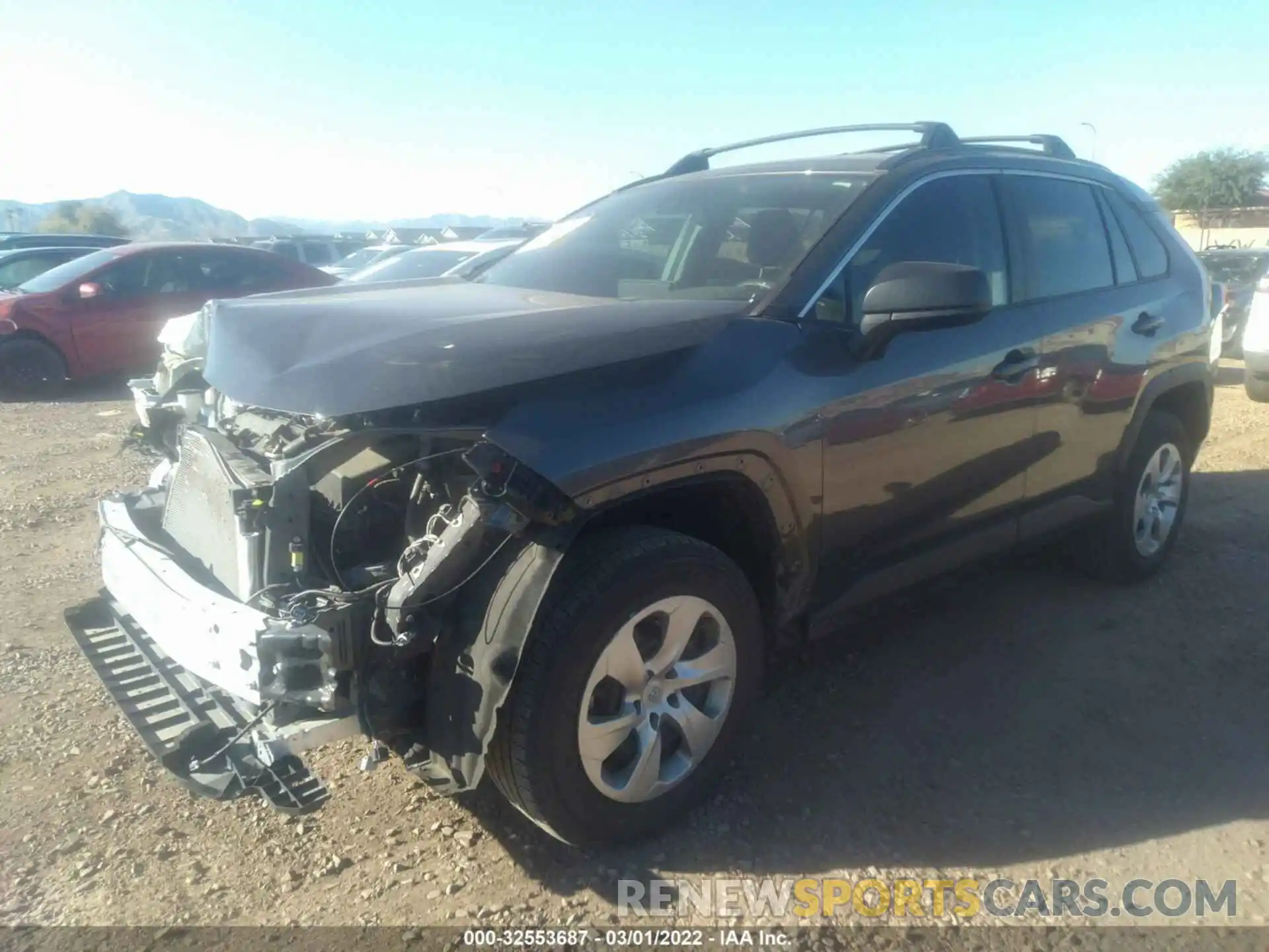 2 Photograph of a damaged car 2T3H1RFV6LC083121 TOYOTA RAV4 2020