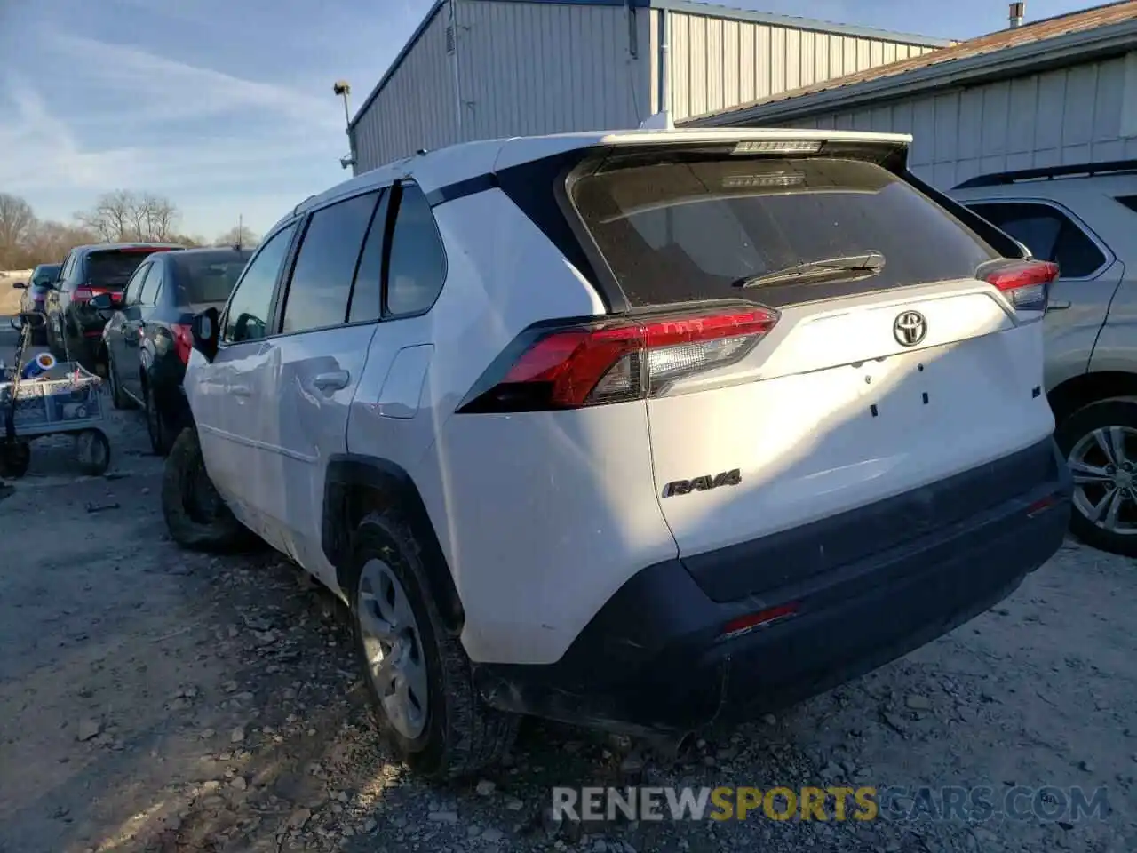 3 Photograph of a damaged car 2T3H1RFV6LC083457 TOYOTA RAV4 2020