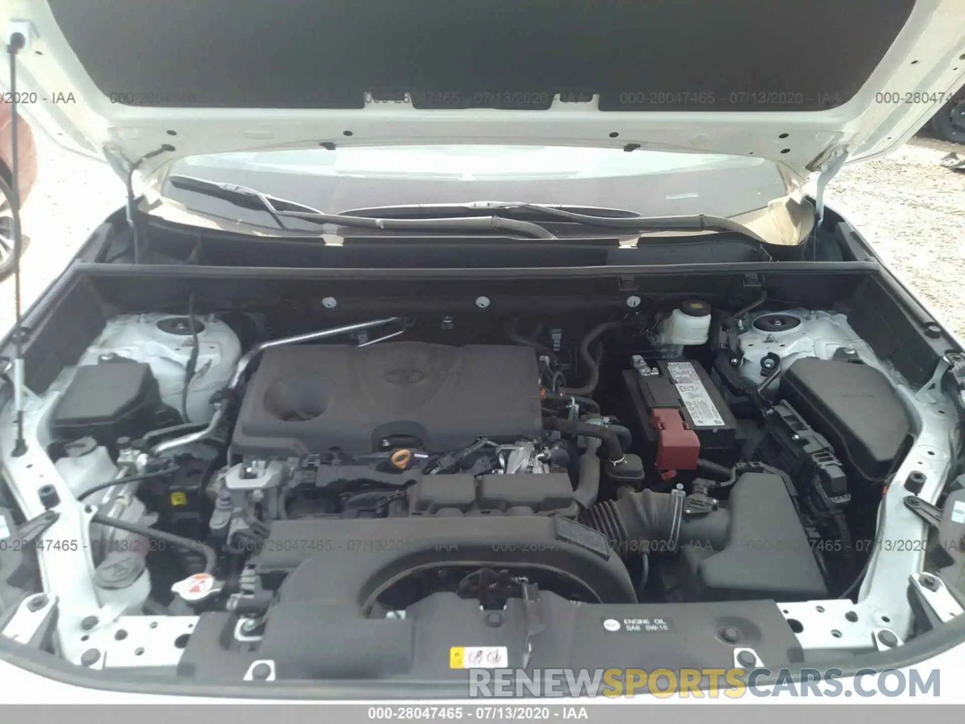 10 Фотография поврежденного автомобиля 2T3H1RFV6LW068004 TOYOTA RAV4 2020