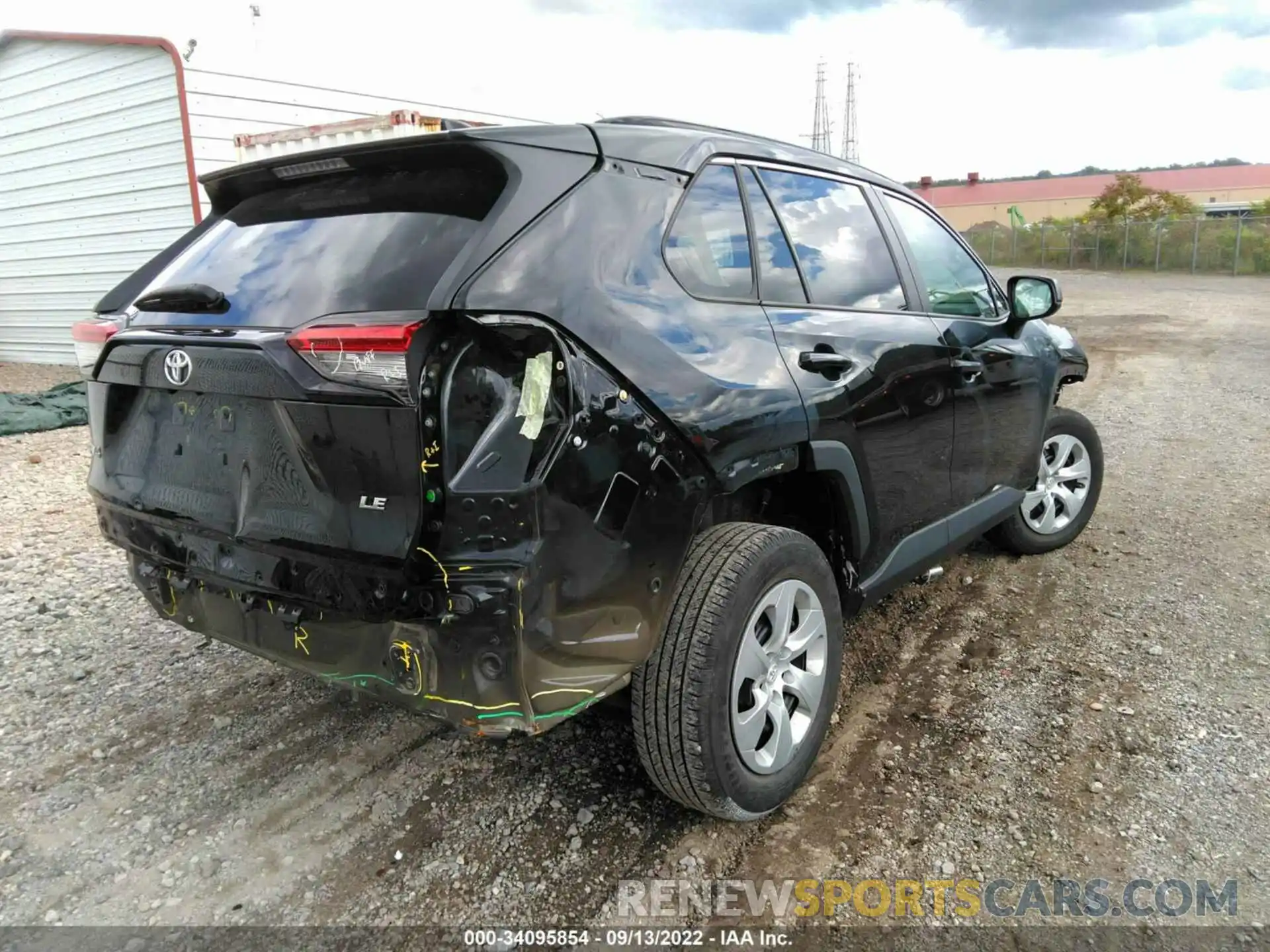 4 Фотография поврежденного автомобиля 2T3H1RFV6LW068438 TOYOTA RAV4 2020