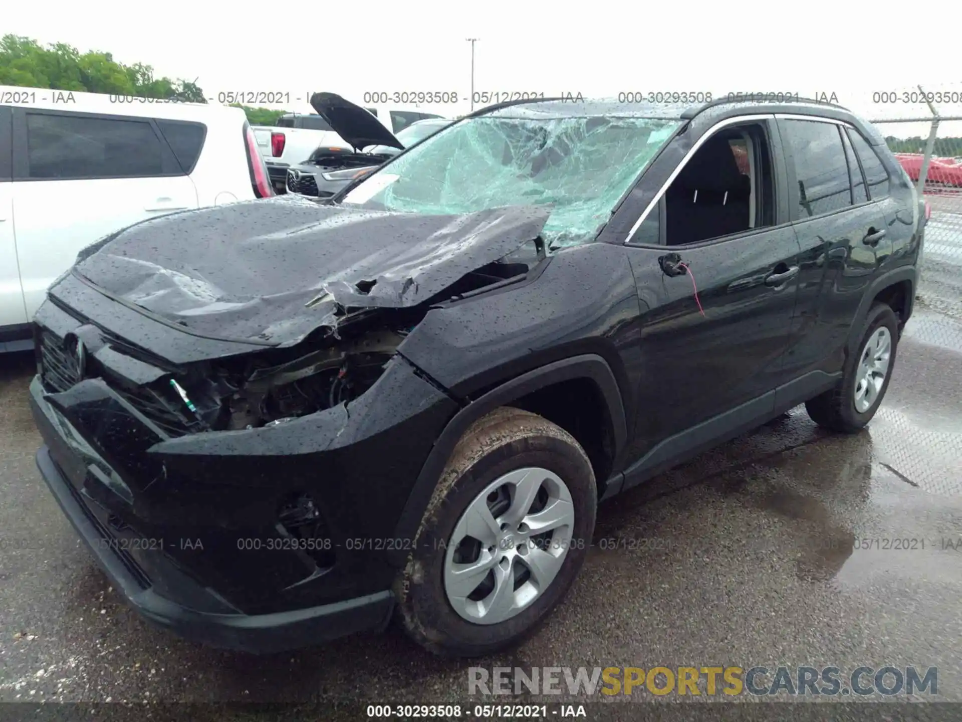 2 Photograph of a damaged car 2T3H1RFV6LW083487 TOYOTA RAV4 2020