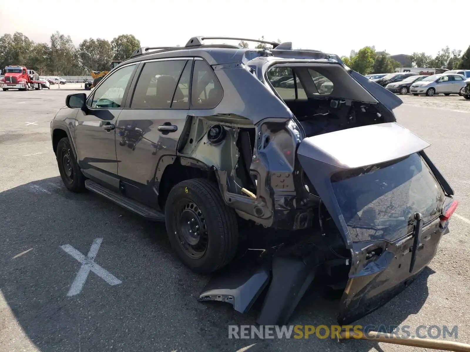 3 Photograph of a damaged car 2T3H1RFV6LW083862 TOYOTA RAV4 2020