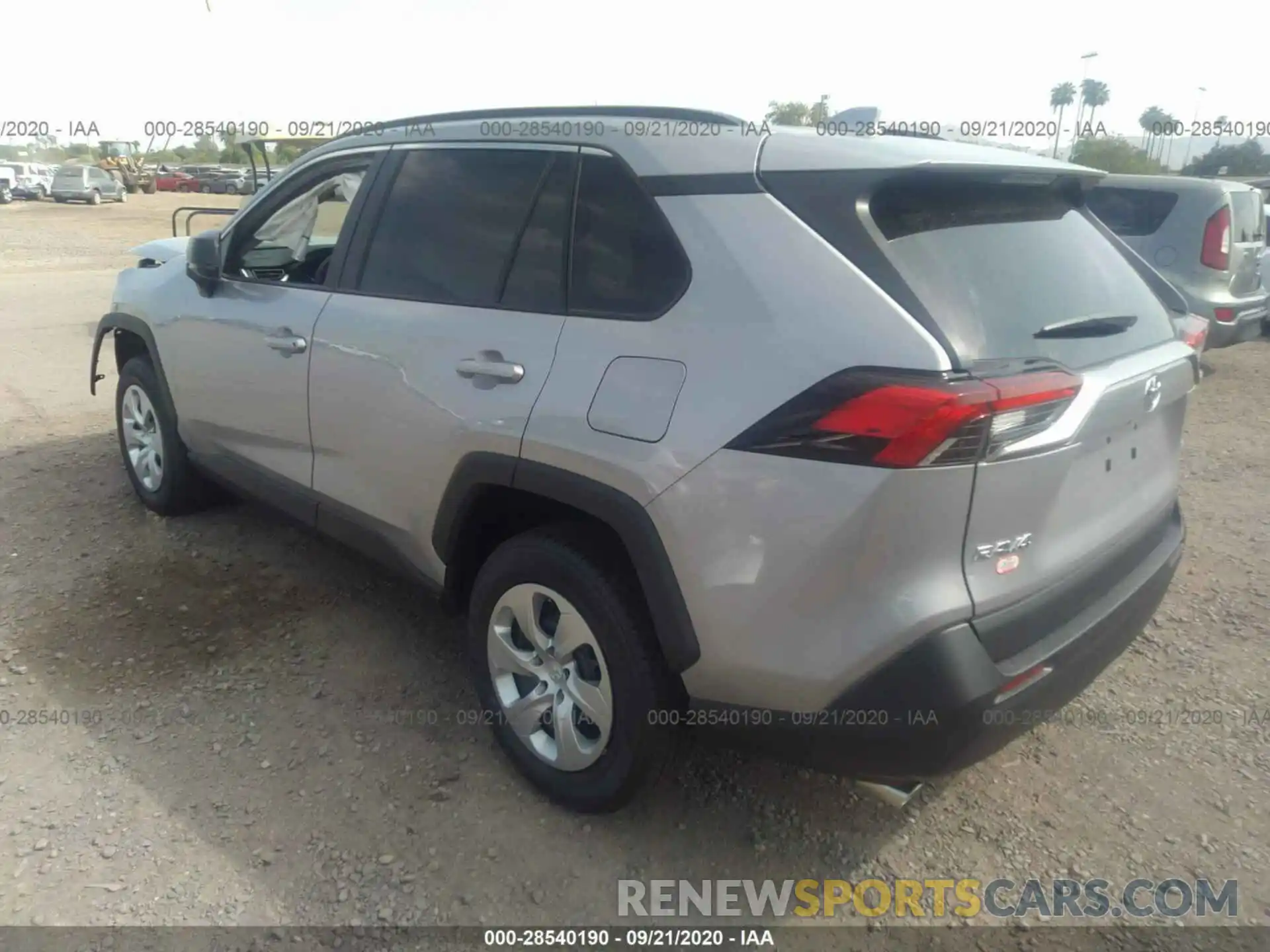 3 Photograph of a damaged car 2T3H1RFV6LW094876 TOYOTA RAV4 2020