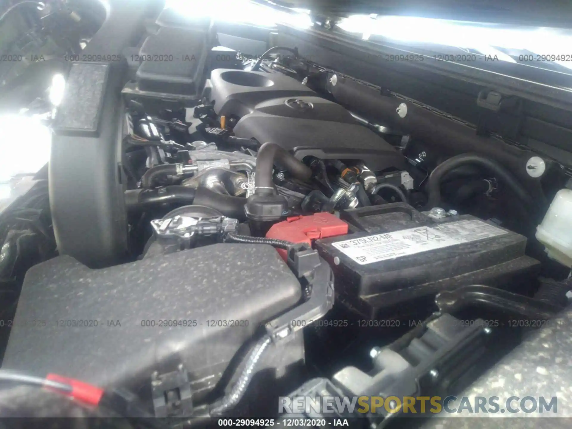 10 Фотография поврежденного автомобиля 2T3H1RFV6LW095932 TOYOTA RAV4 2020