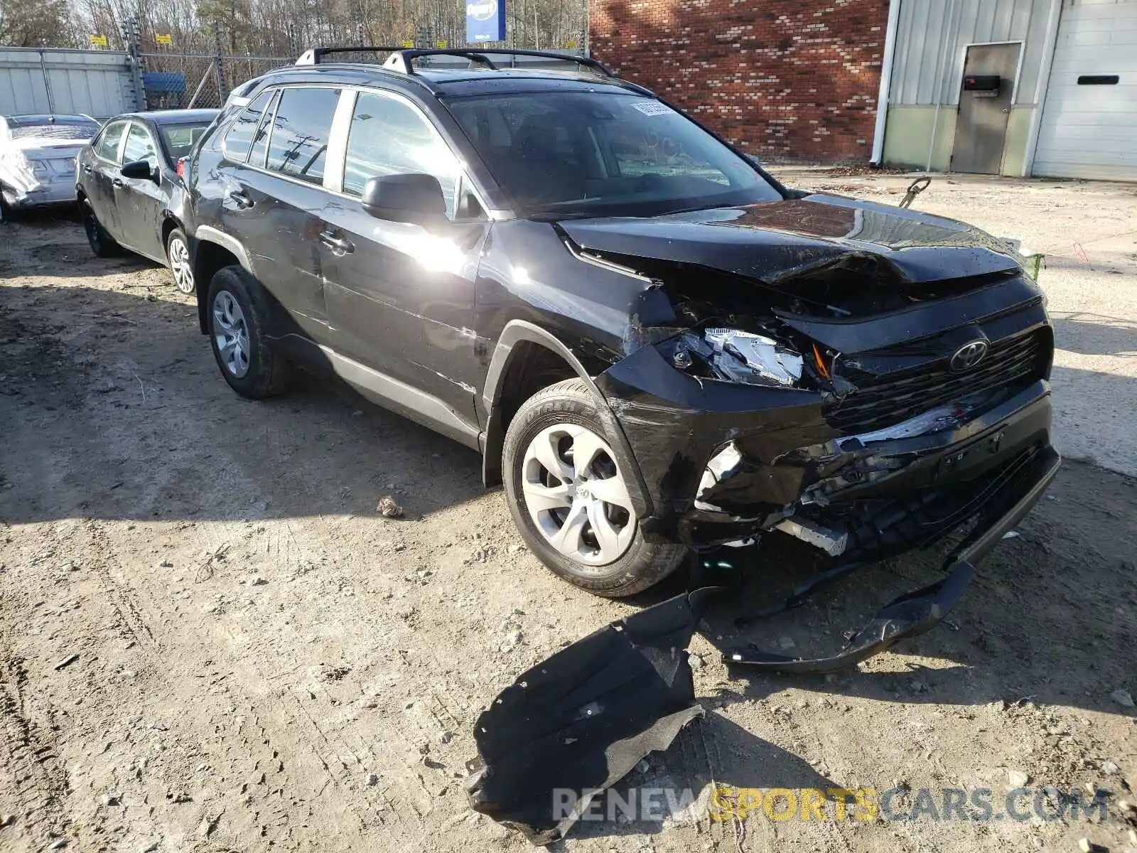 1 Photograph of a damaged car 2T3H1RFV6LW103494 TOYOTA RAV4 2020