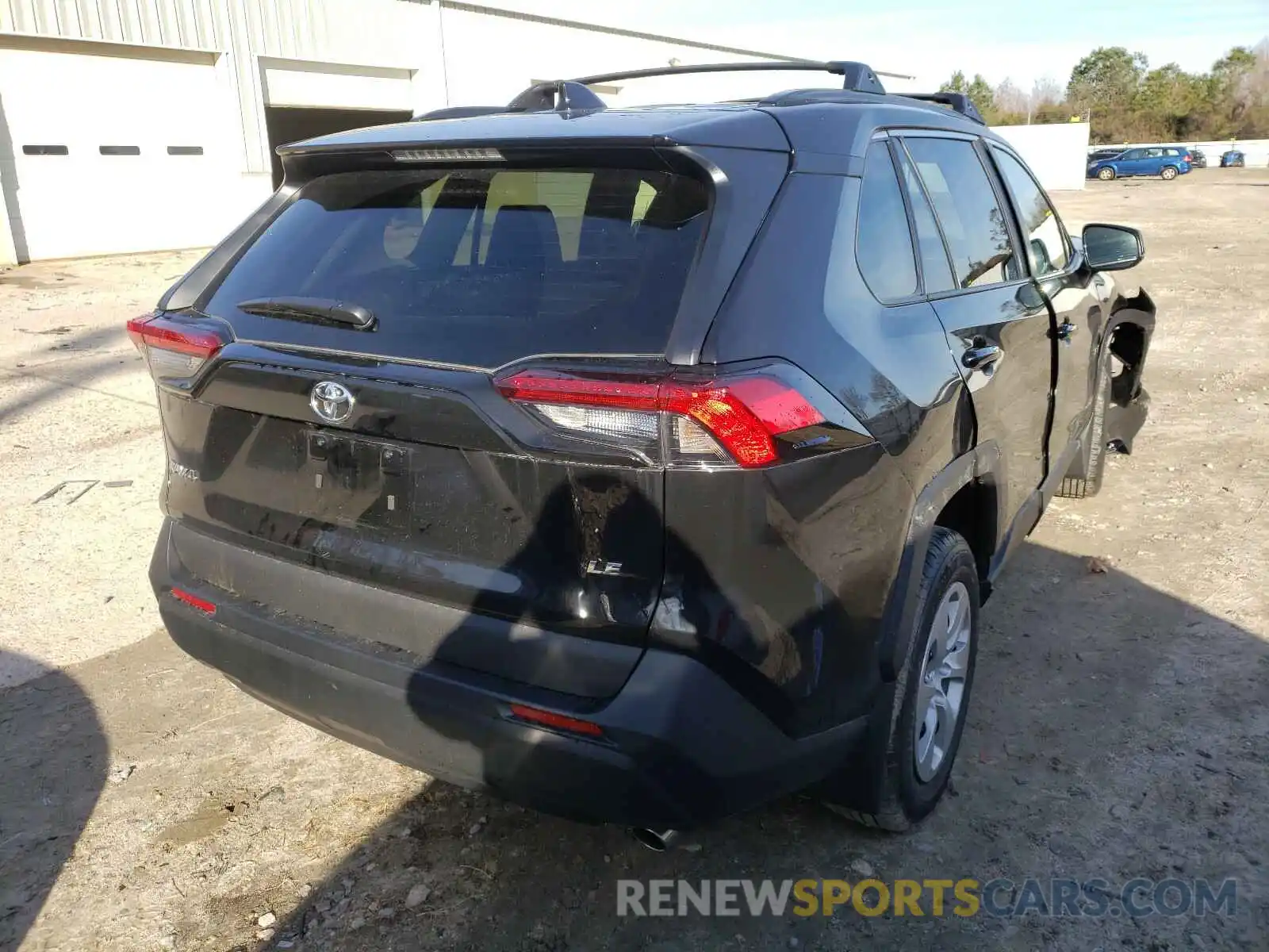 4 Photograph of a damaged car 2T3H1RFV6LW103494 TOYOTA RAV4 2020