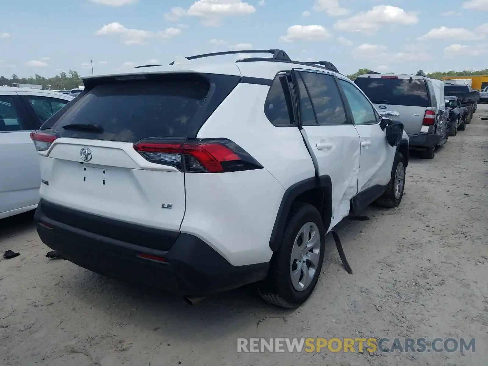 4 Фотография поврежденного автомобиля 2T3H1RFV7LC034235 TOYOTA RAV4 2020