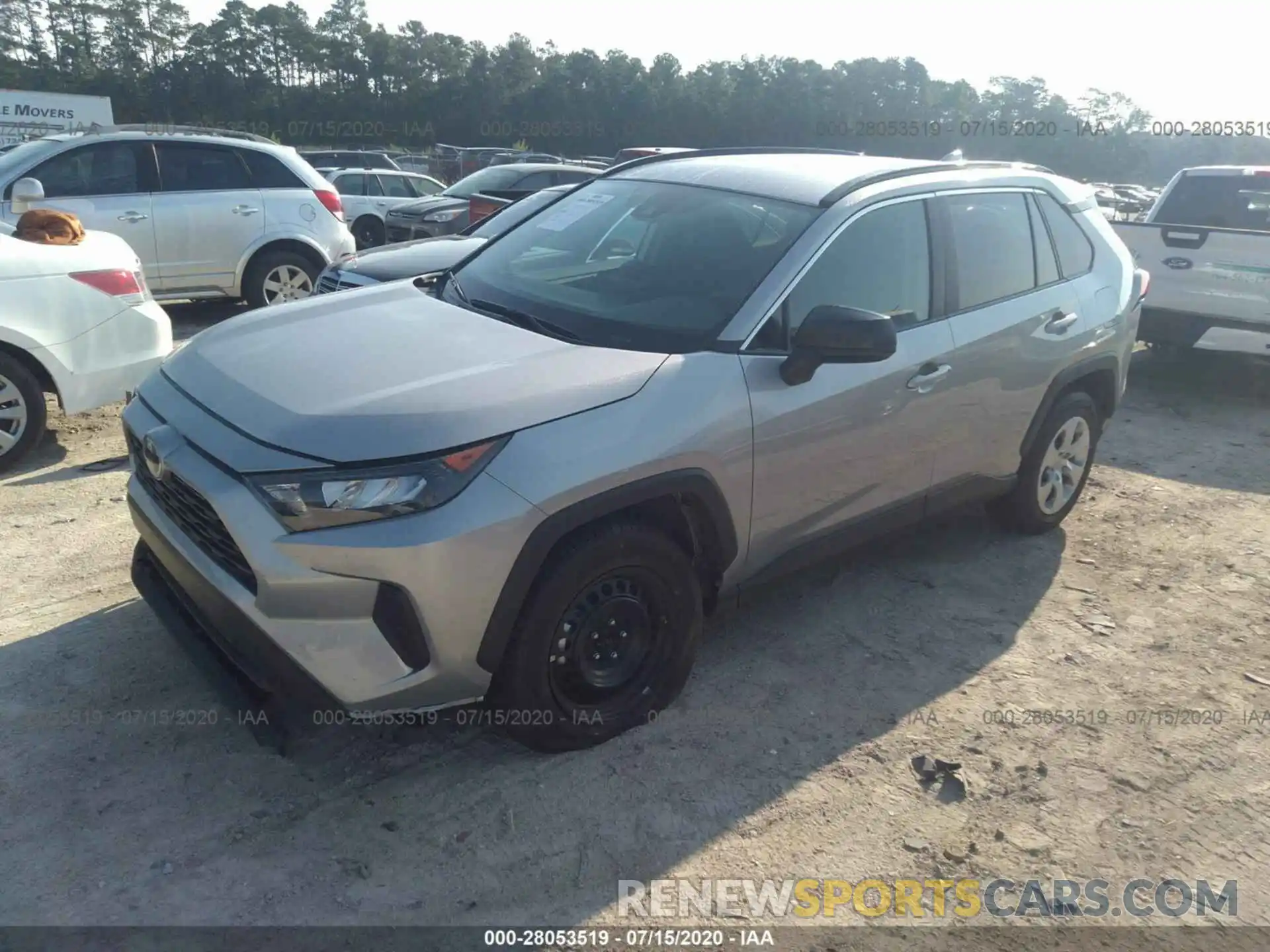 2 Photograph of a damaged car 2T3H1RFV7LC035188 TOYOTA RAV4 2020