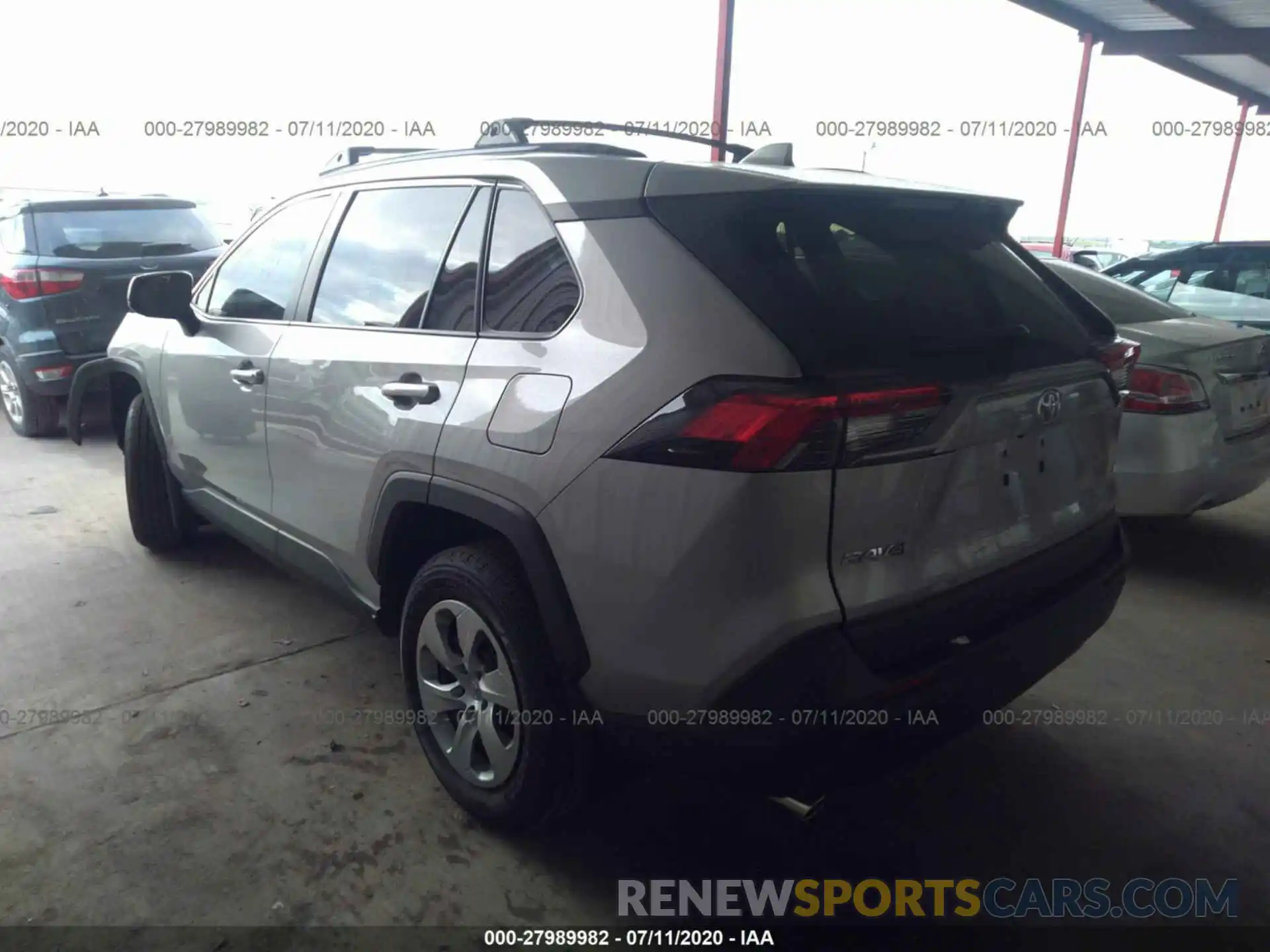 3 Фотография поврежденного автомобиля 2T3H1RFV7LC039192 TOYOTA RAV4 2020