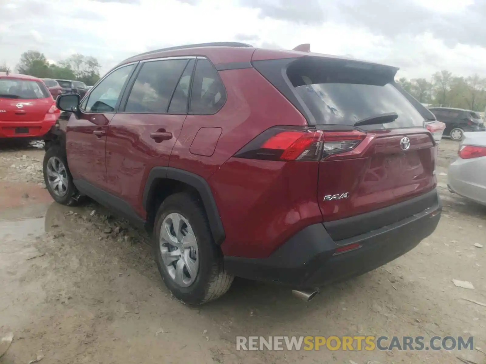 3 Photograph of a damaged car 2T3H1RFV7LC042285 TOYOTA RAV4 2020