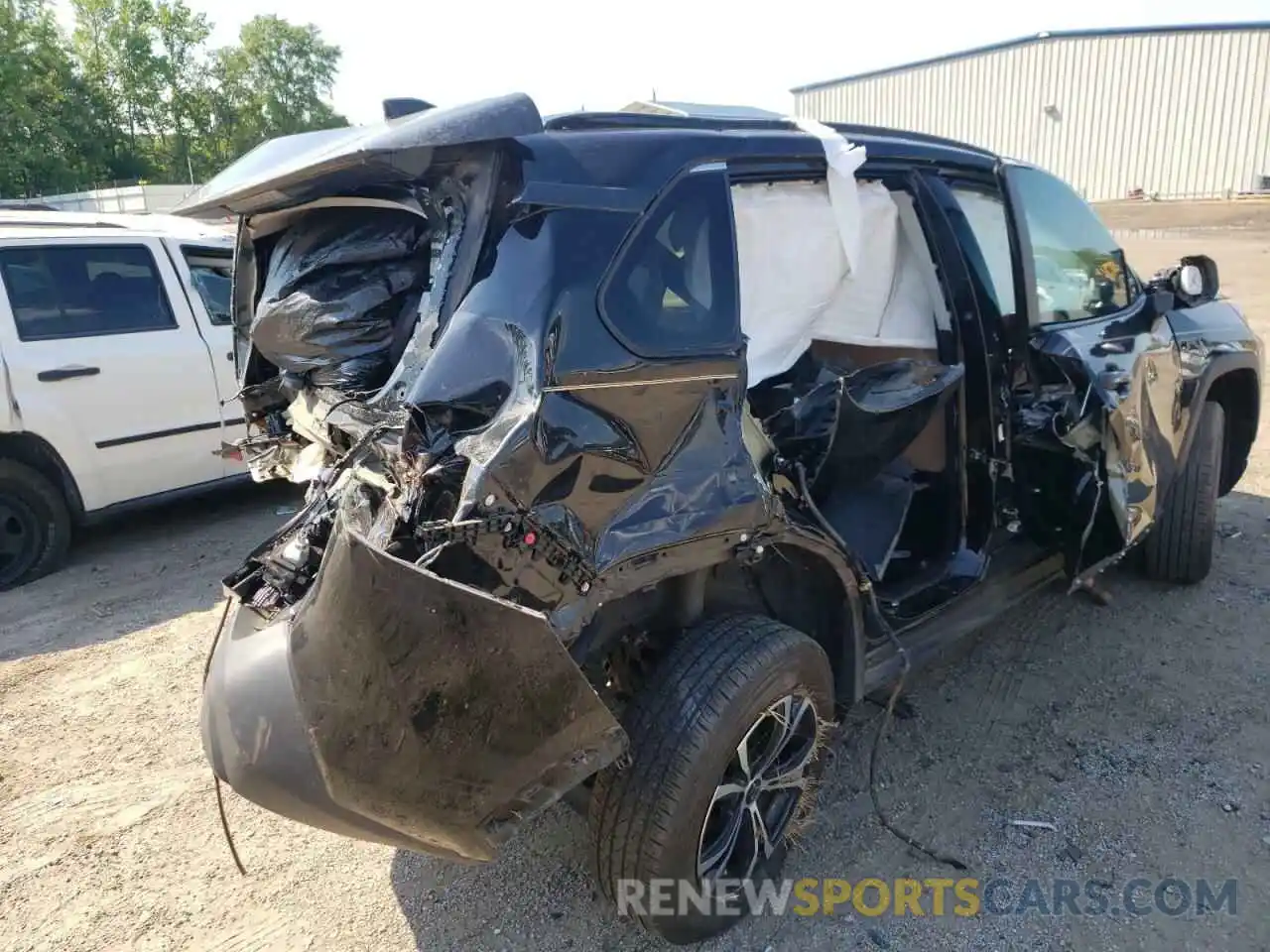 9 Photograph of a damaged car 2T3H1RFV7LC043100 TOYOTA RAV4 2020