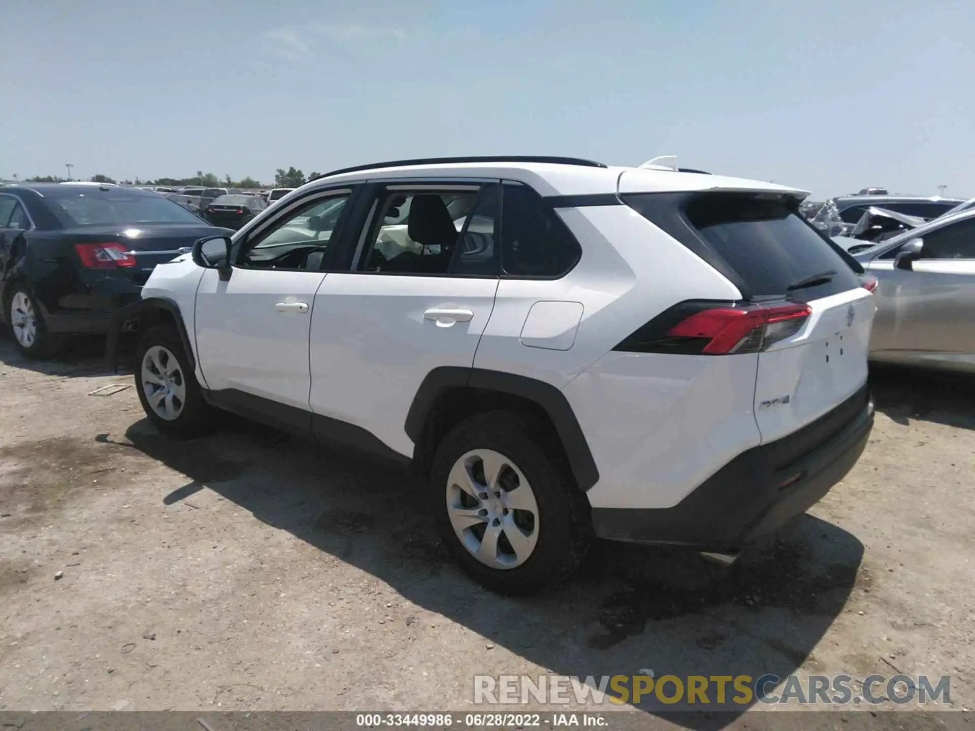 3 Photograph of a damaged car 2T3H1RFV7LC046708 TOYOTA RAV4 2020