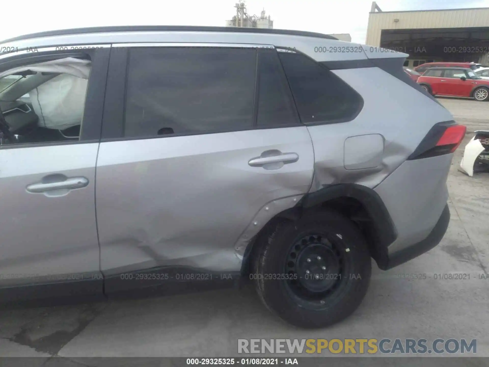 6 Photograph of a damaged car 2T3H1RFV7LC048054 TOYOTA RAV4 2020