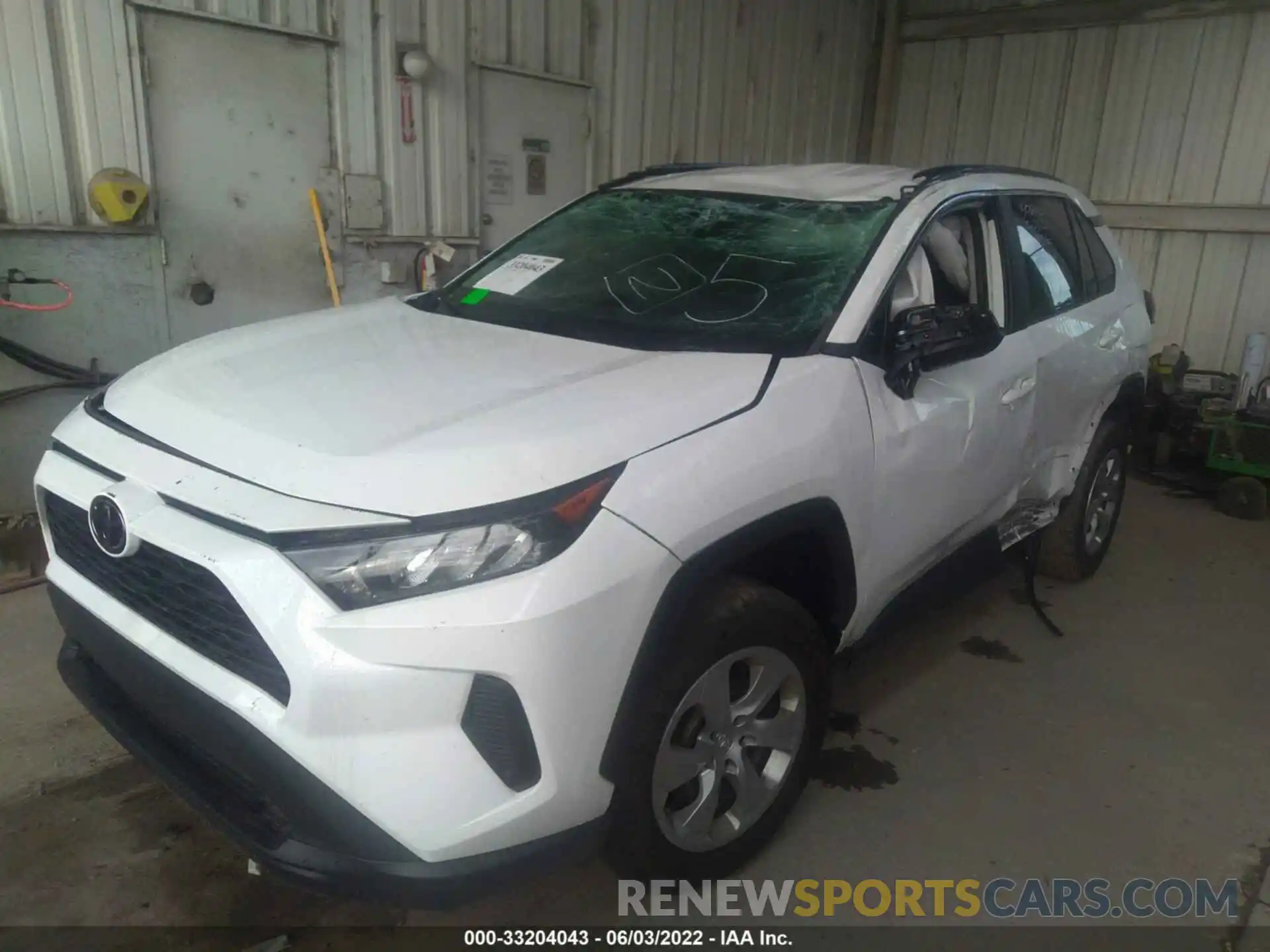 6 Photograph of a damaged car 2T3H1RFV7LC056641 TOYOTA RAV4 2020