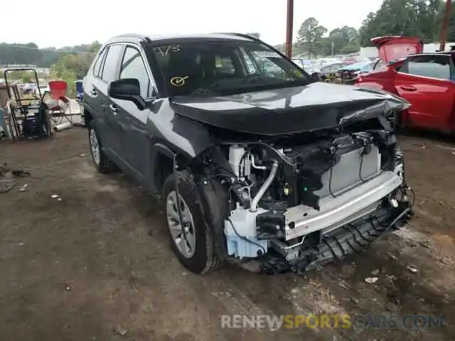 1 Photograph of a damaged car 2T3H1RFV7LC061094 TOYOTA RAV4 2020