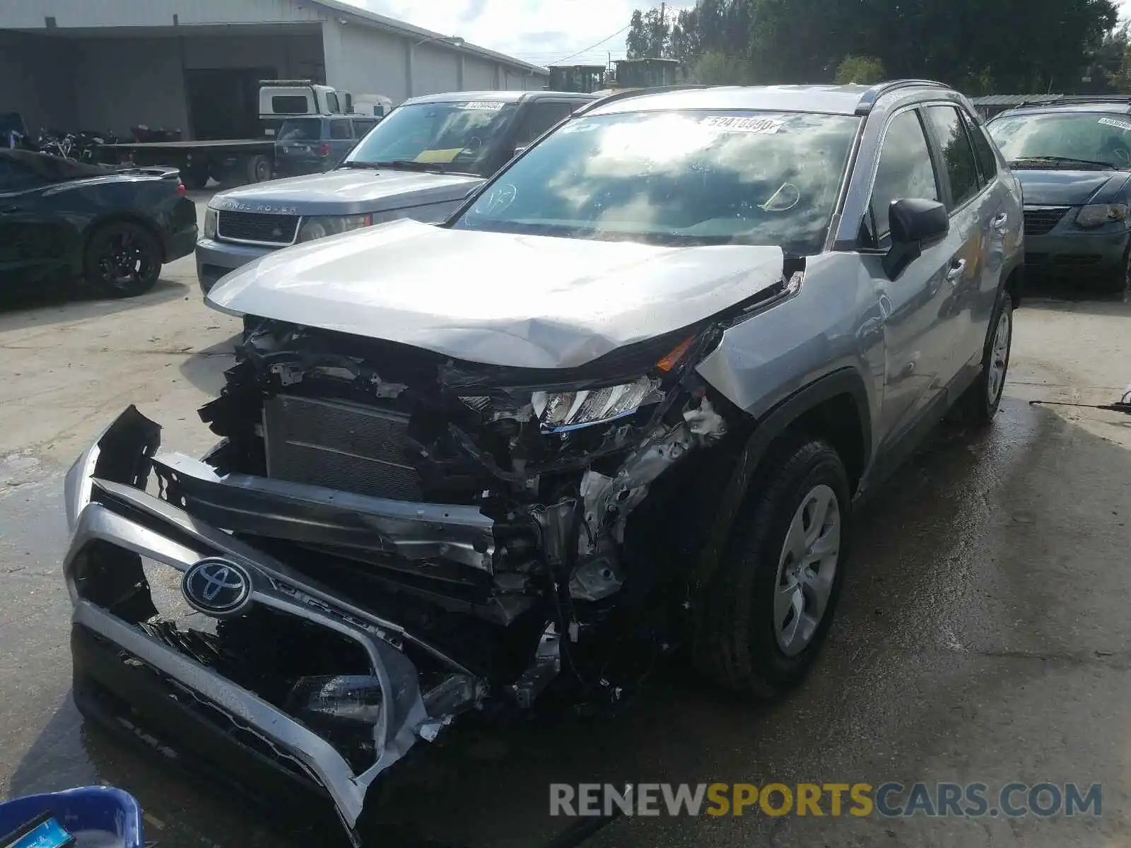 2 Photograph of a damaged car 2T3H1RFV7LC064609 TOYOTA RAV4 2020