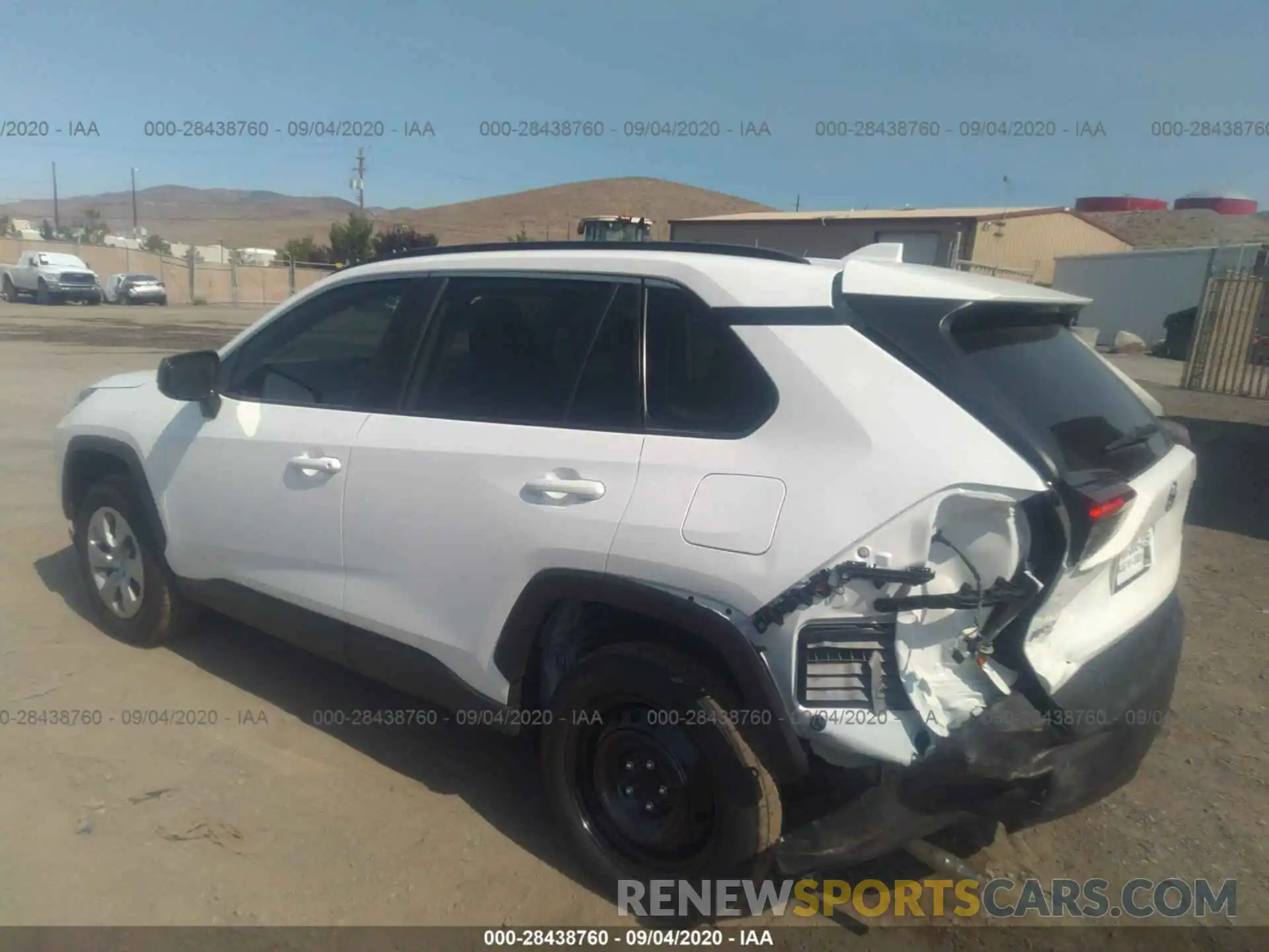 3 Photograph of a damaged car 2T3H1RFV7LC068854 TOYOTA RAV4 2020